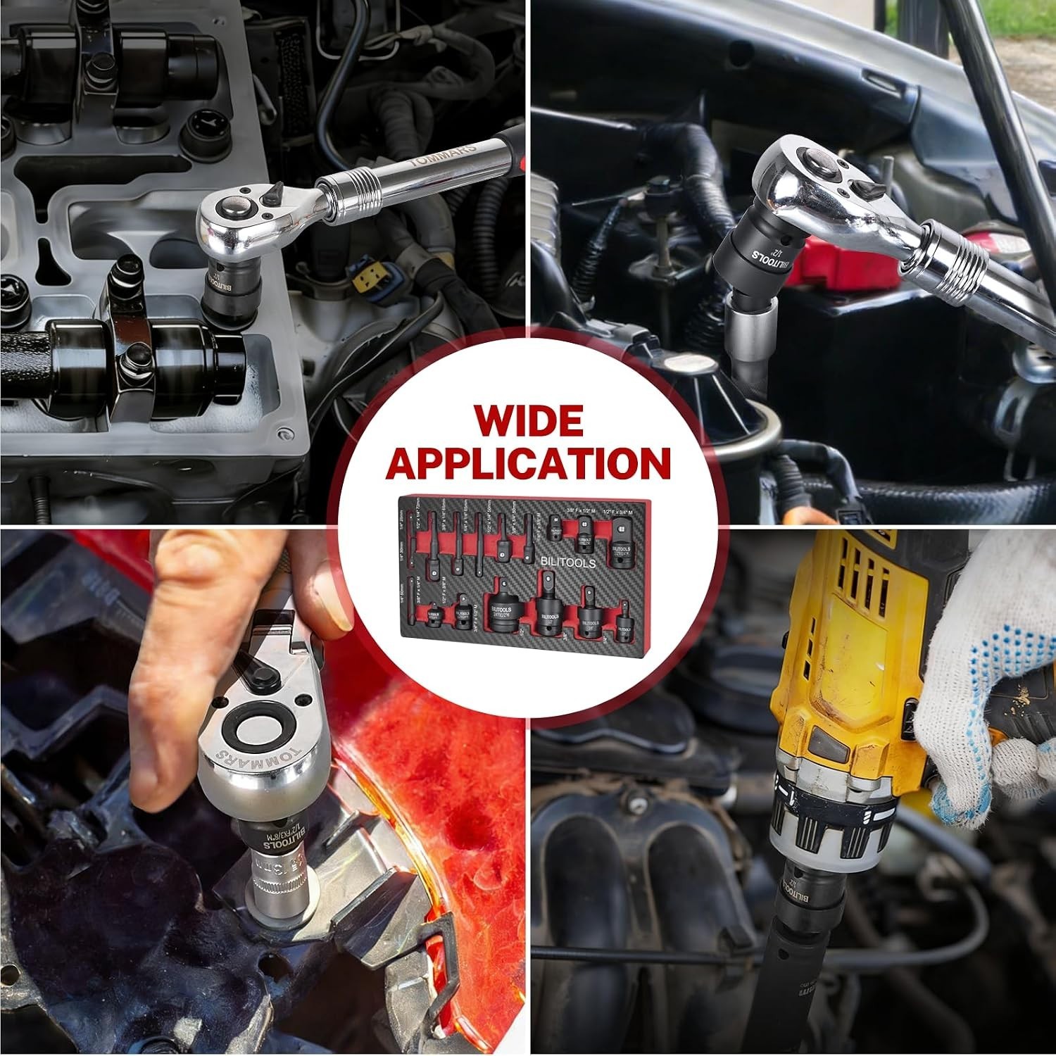 Impact Socket & U-Joint Adapter Kit | Corrosion Resistant