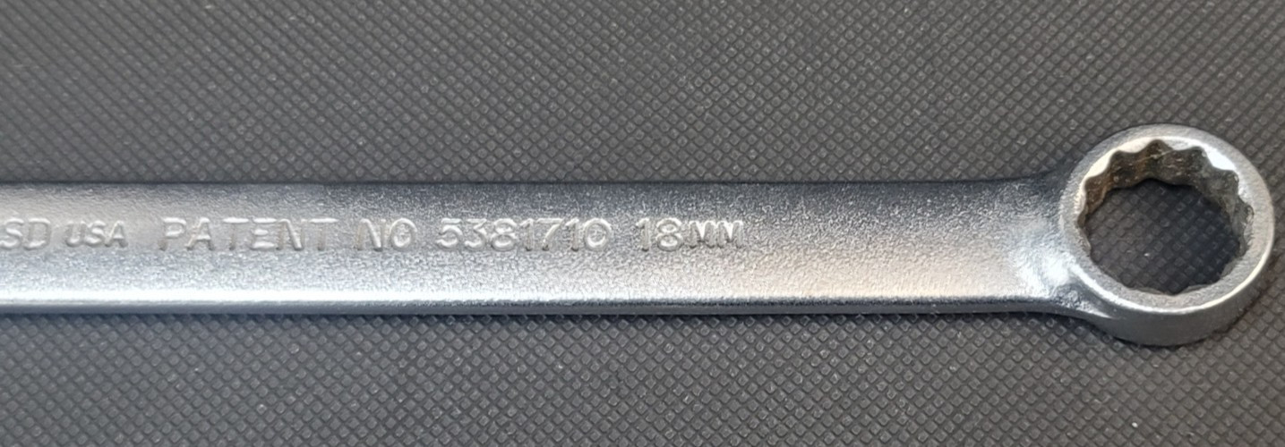 Proto Professional 18mm Metric 12 Point Combination Wrench 1218MASD