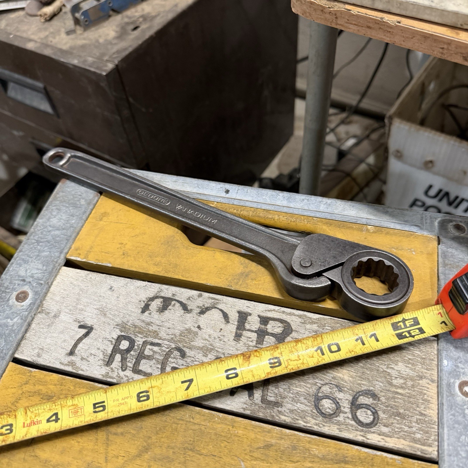 Gedore No. 31/12″ Vanadium Germany 24mm 12-point Gearless Wrench