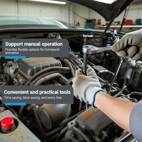 1/2″ Drive Impact Extension Bar, 20″ Long Socket Wrench Extender, Cr-V Steel Too