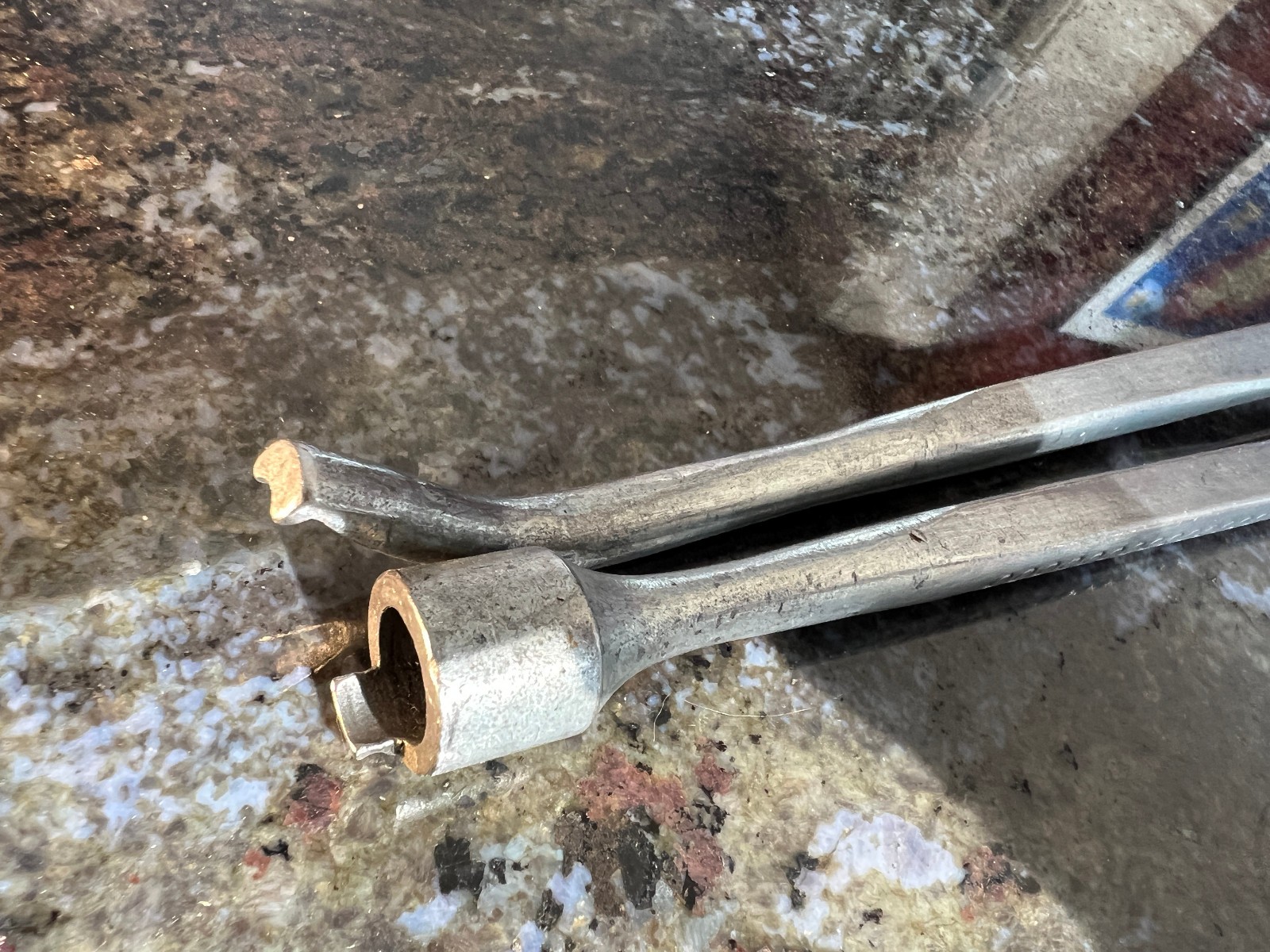 Vintage 131 Z not 131A Snap On USA Brake Spring Pliers Hook End damaged