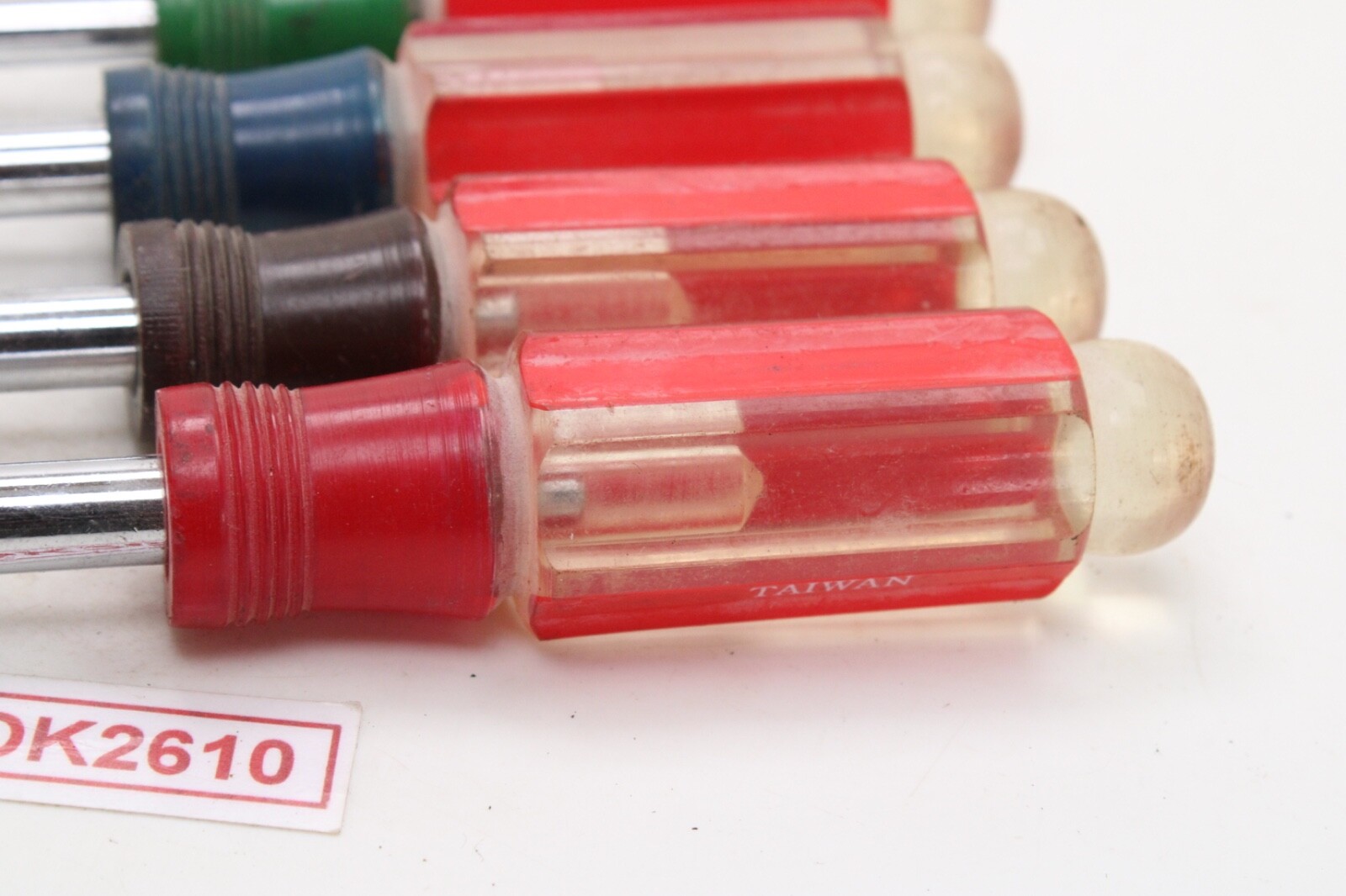 Unbranded Set of 5 Nut Drivers 1/2″ – 5/16″ Multi Color Hard Plastic Handles
