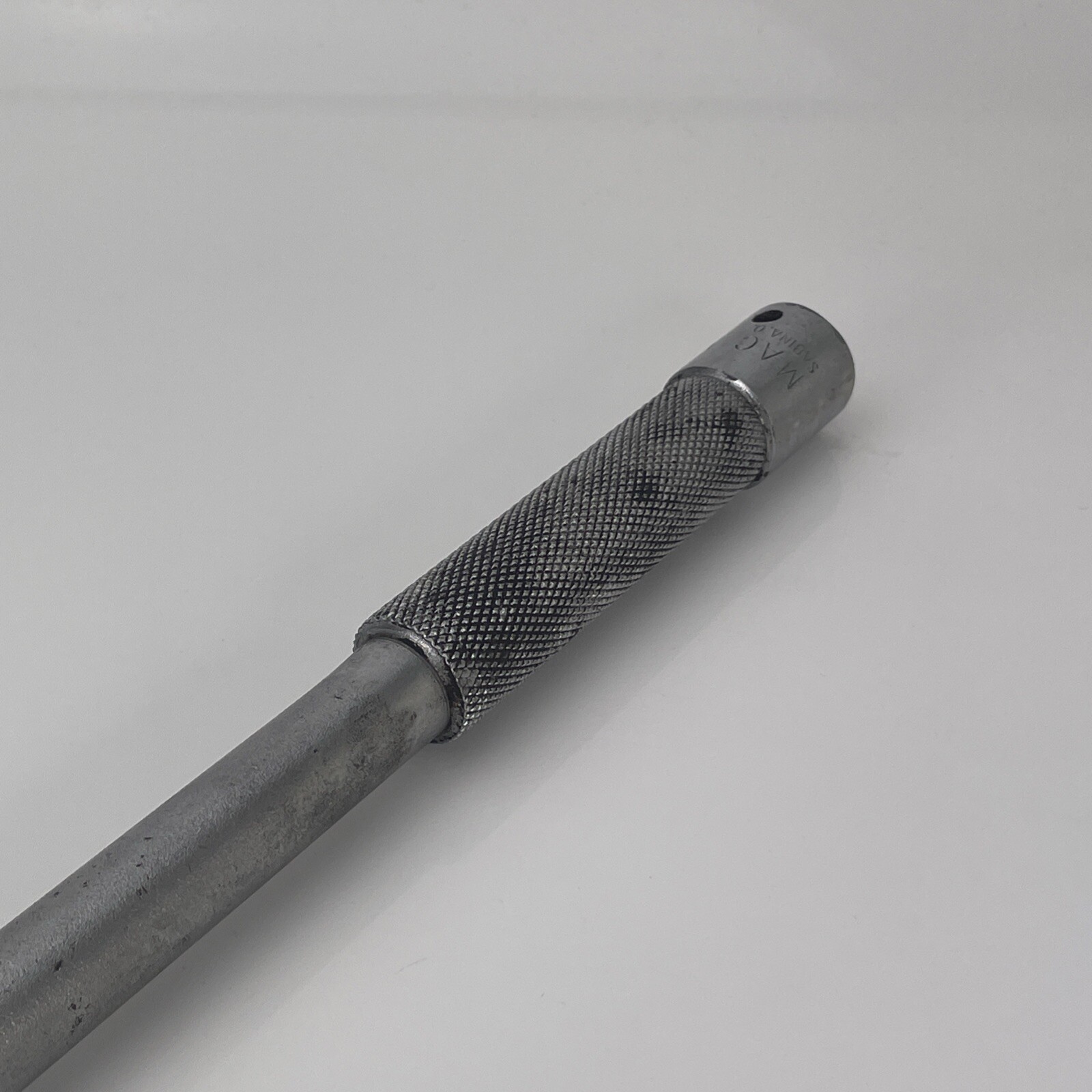 Mac Tools Rare 18″ Breaker Bar Early Sabina Ohio USA Extension Handle End V18-F