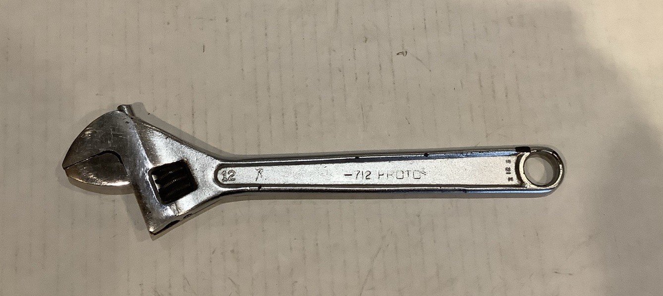 Proto 12” Adjustable Wrench 712