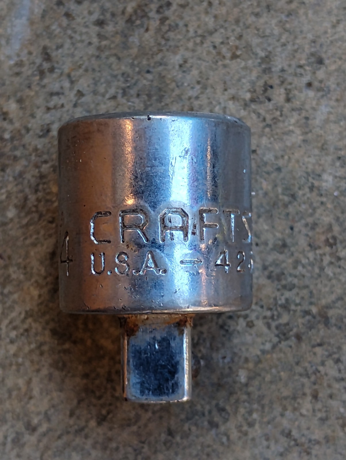 CRAFTSMAN 3/8″ to 1/4″ DRIVE SOCKET ADAPTER H Series # 4256 USA