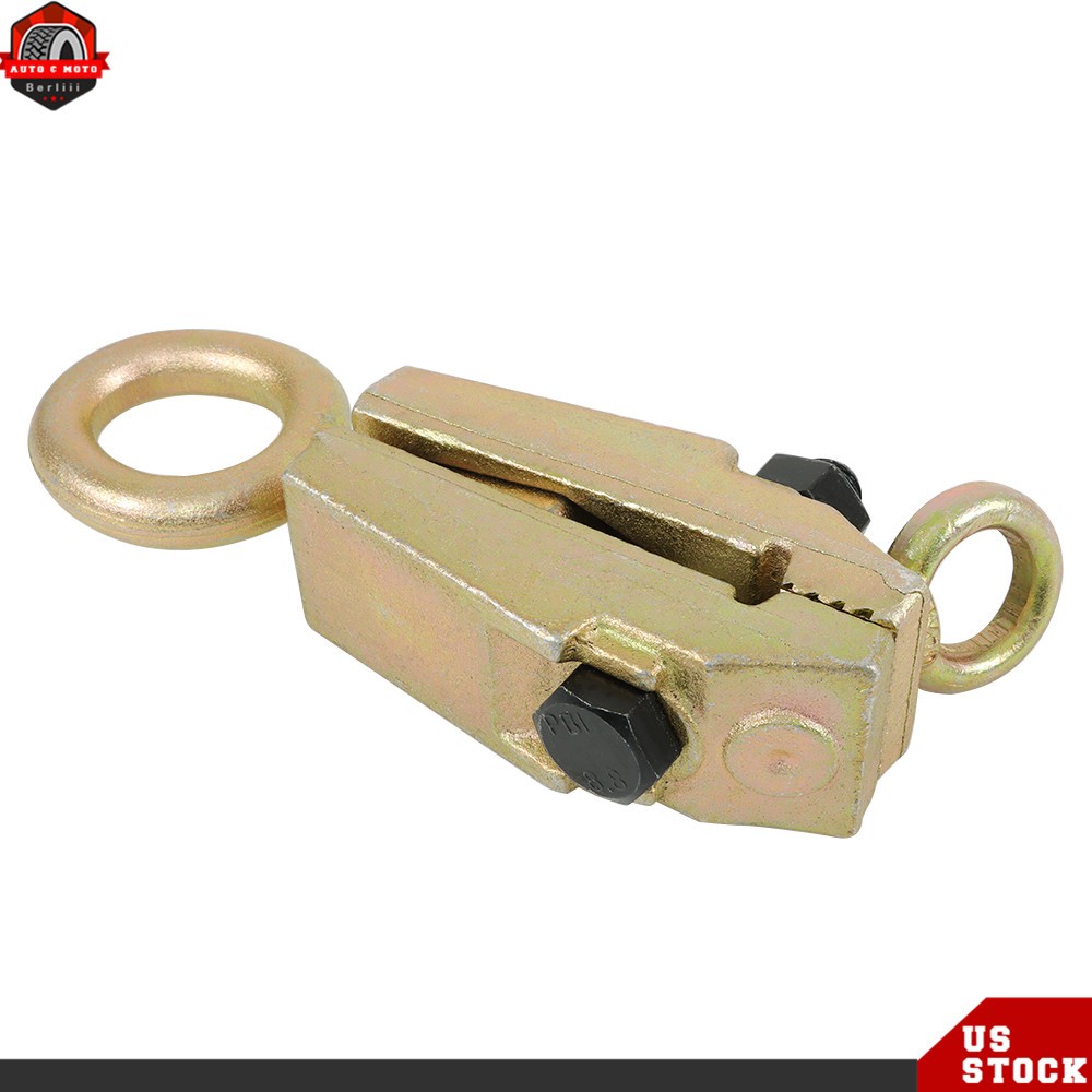 Two Way Frame Back Self-Tightening Grips Auto Body Repair Pull Clamp Tool 5 Ton
