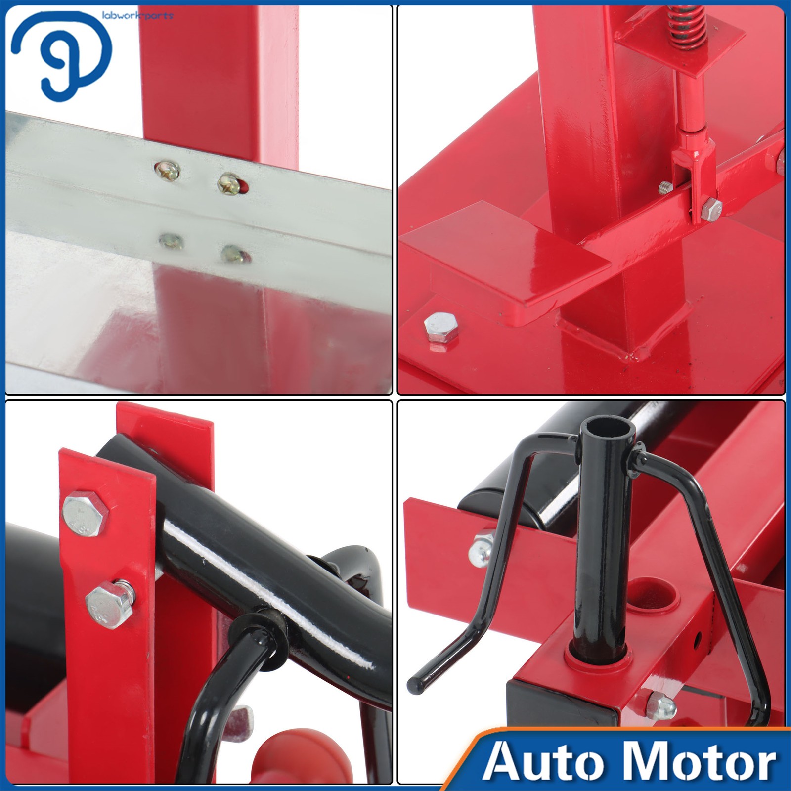 For Truck & Car Manual Tire Spreader Changer Portable Tire Changer w/ LED Light