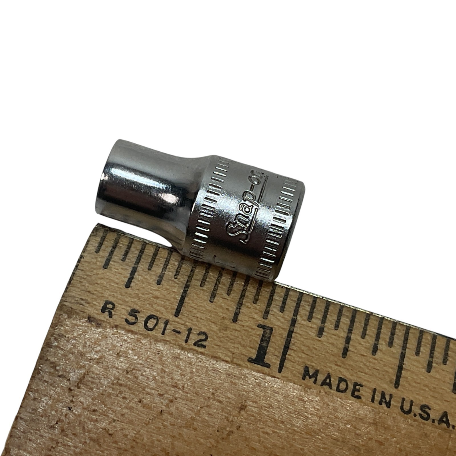 Snap-On TMM6 6mm 6 Point 1/4″ Drive Shallow Chrome Socket USA Tool Snap On Tools