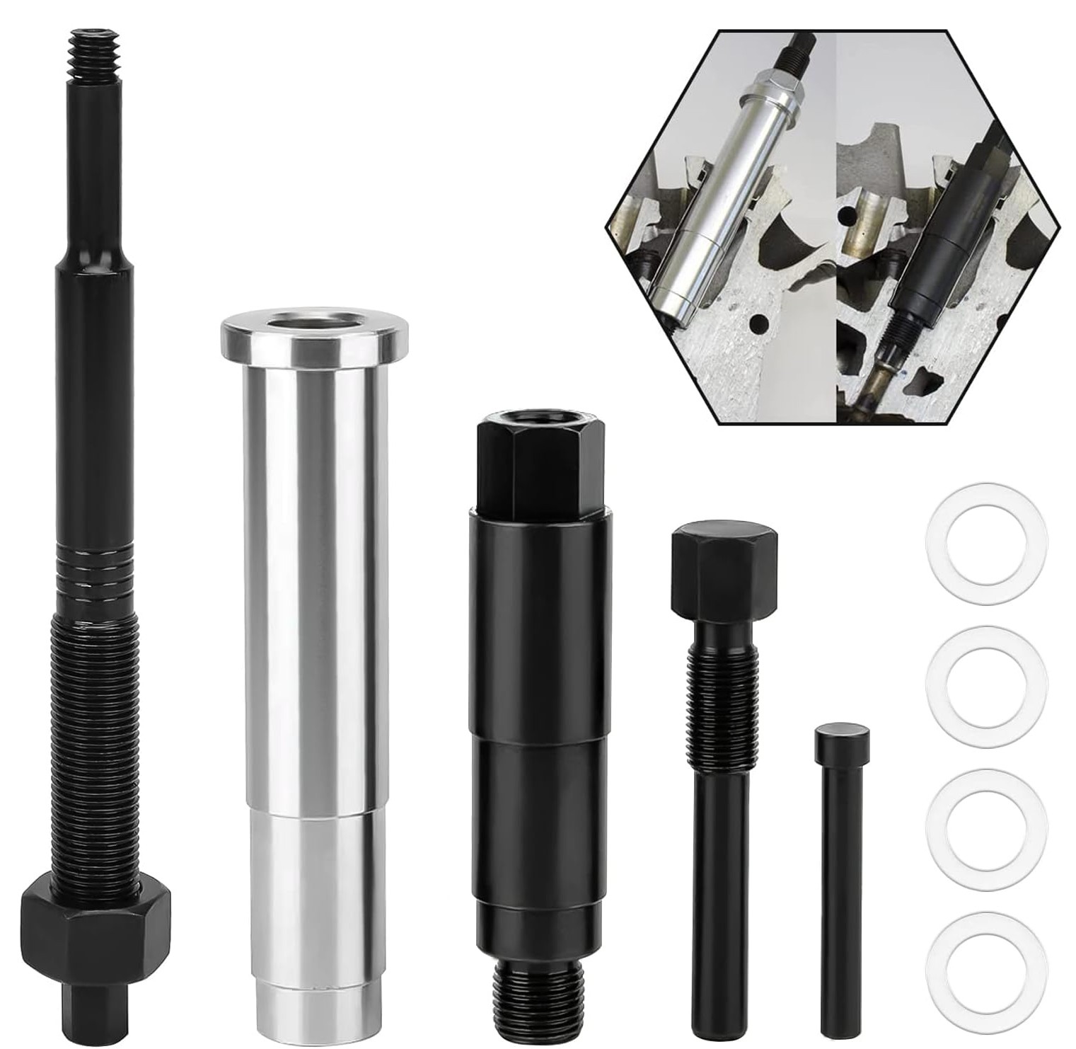 65600 Broken Spark Plug Remover Kits For Ford Triton 3 Valve 5.4L Engines