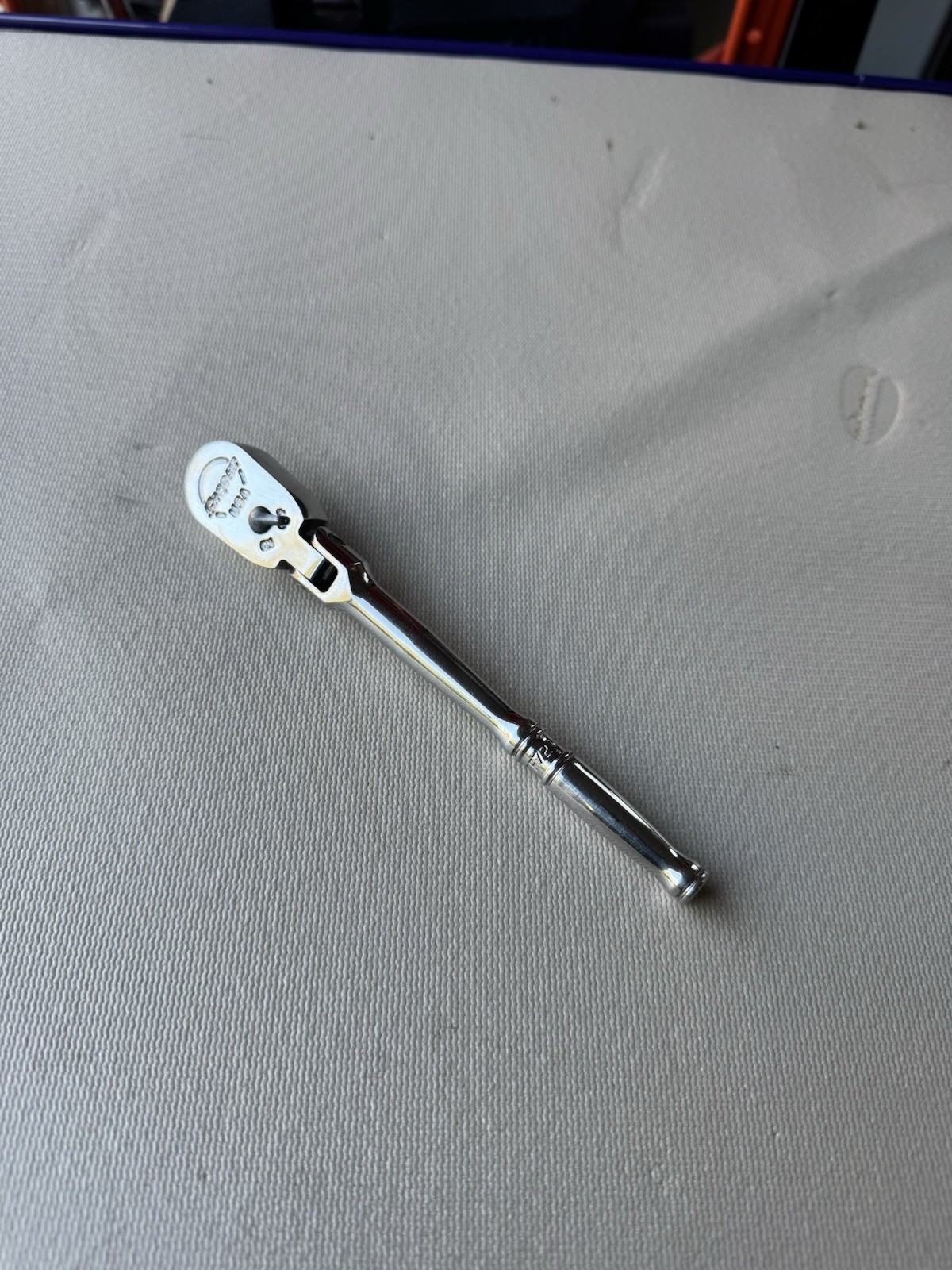 Snap On Tools USA TF72 1/4″ Drive Chrome Standard Handle Flex Head Ratchet