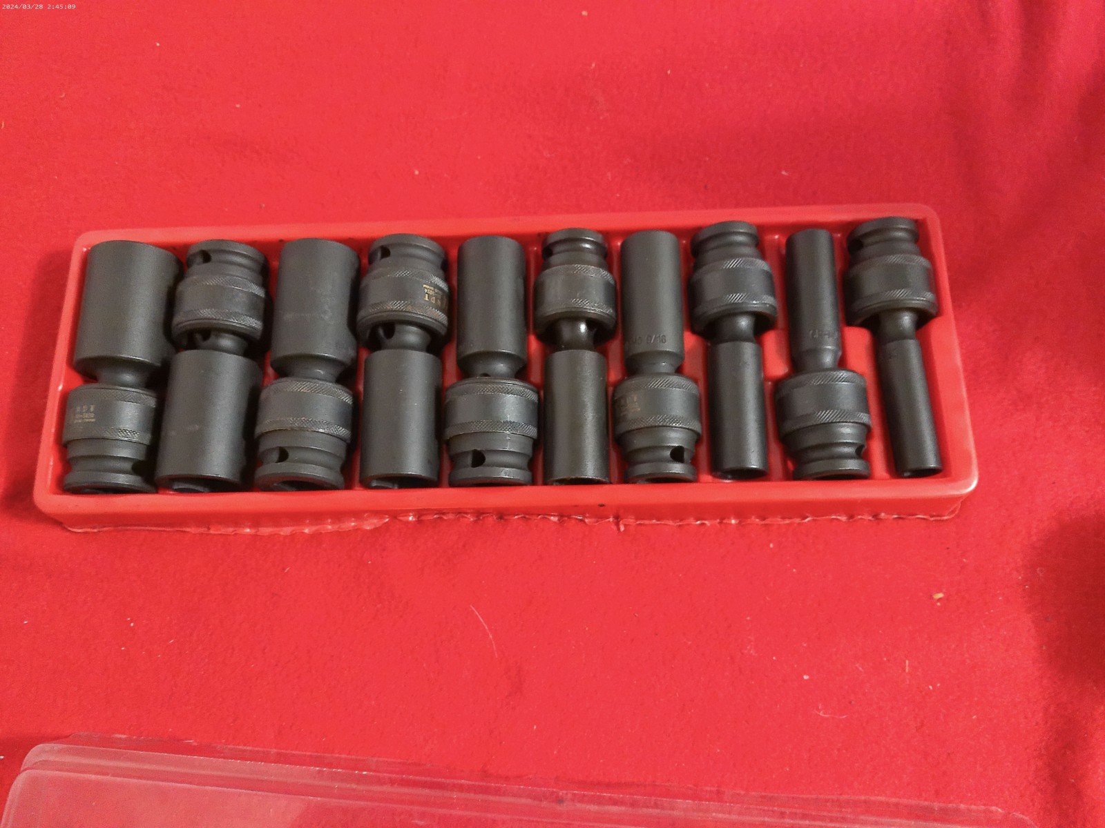 NAPA 1-Piece NPT deep Swivel 1/2″ Drive Impact SAE Hex Bit Set 1/4″ – 15/16″ ^