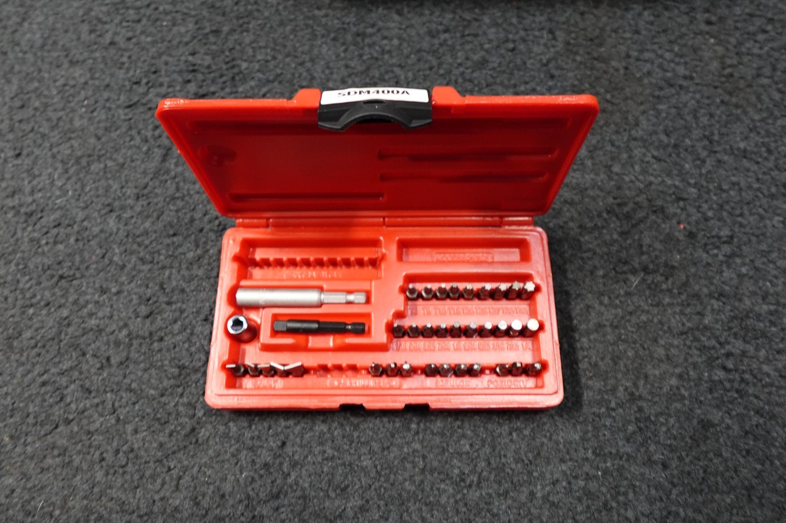 Snap On SGDMRC108A Red Ratcheting Screwdriver Set