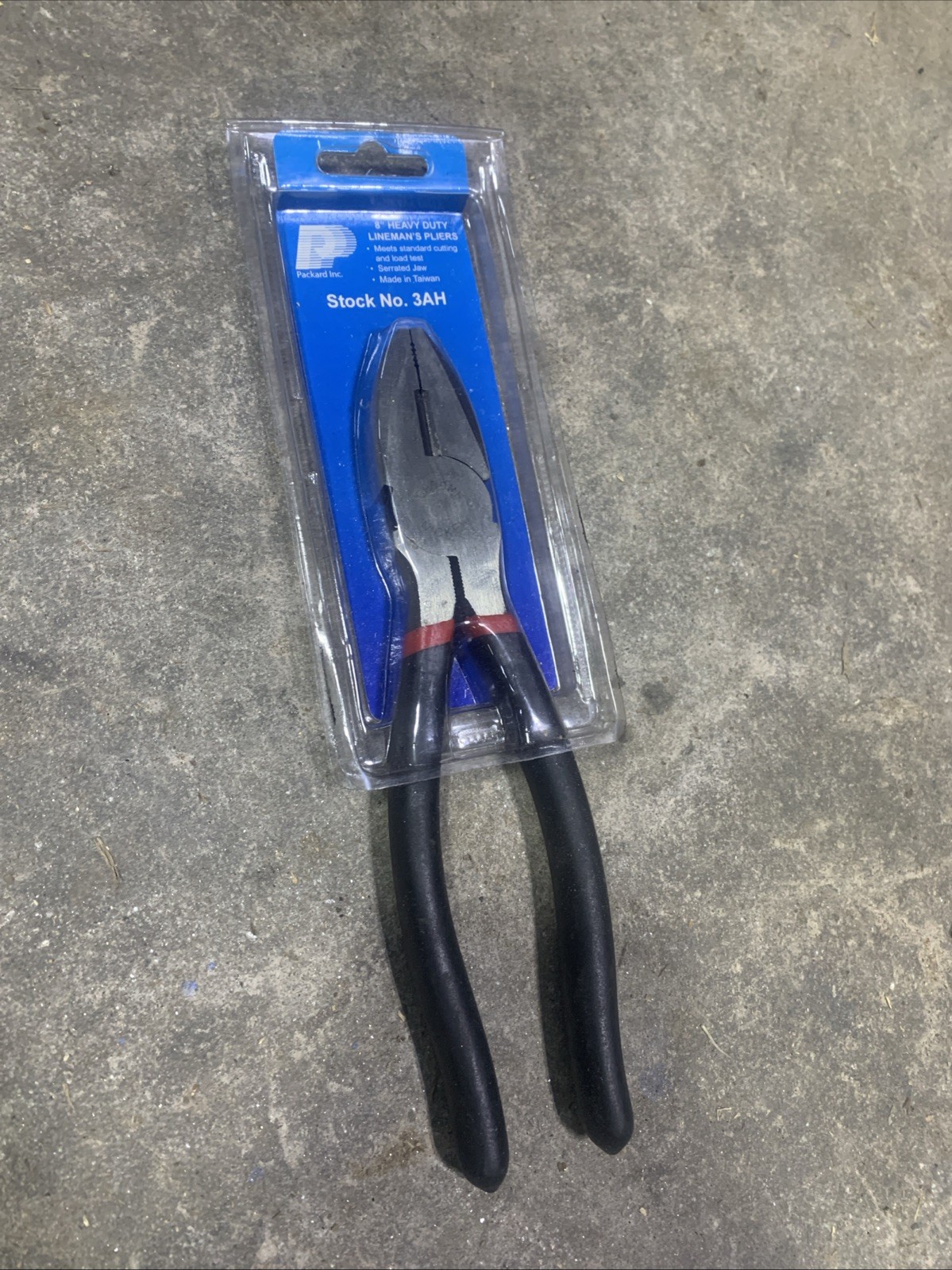 PowerXT Lineman Pliers Side Wire Cutting Heavy Duty 8″ Coated Handles