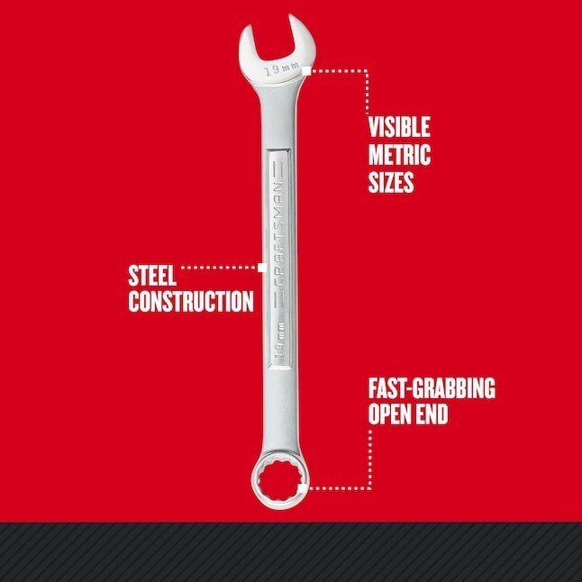 CRAFTSMAN 23 MM Combination Wrench Metric (CMMT42939)