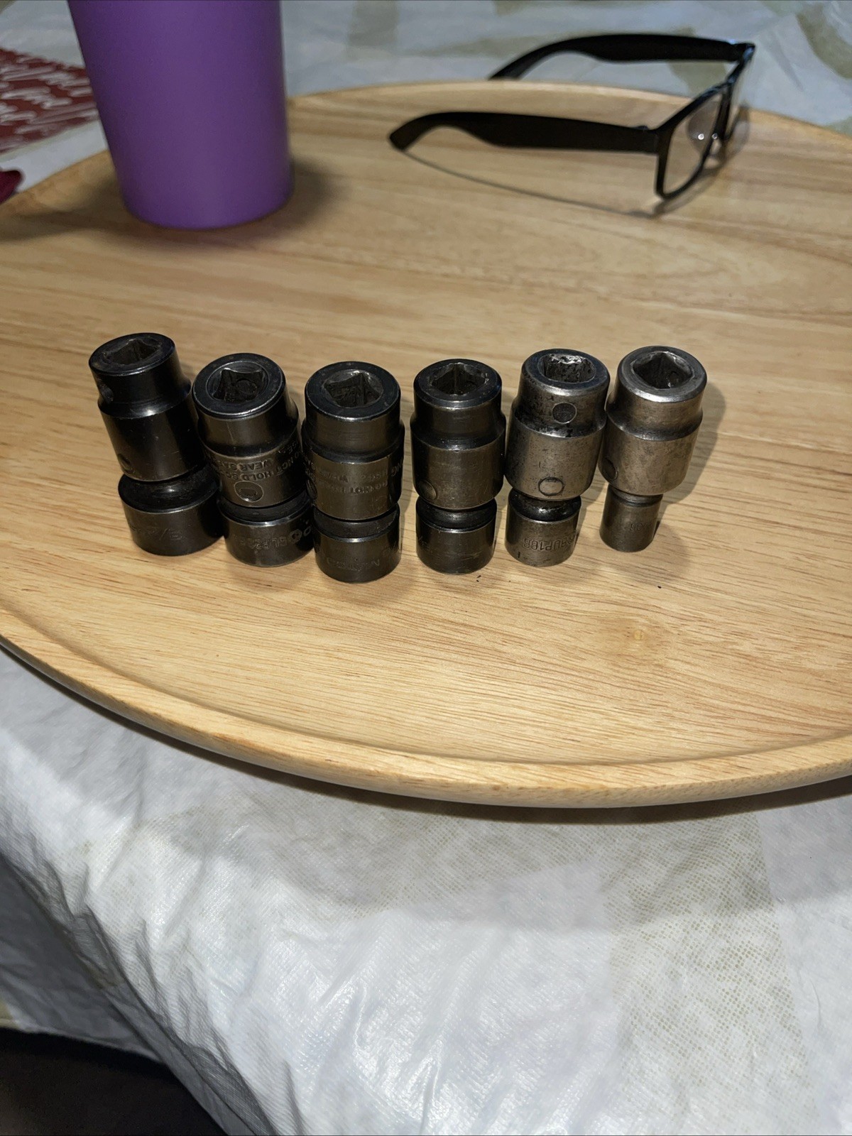 Matco Tools 6 pcs 3/8″ drive Impact Swivel Socket Set 6point standard