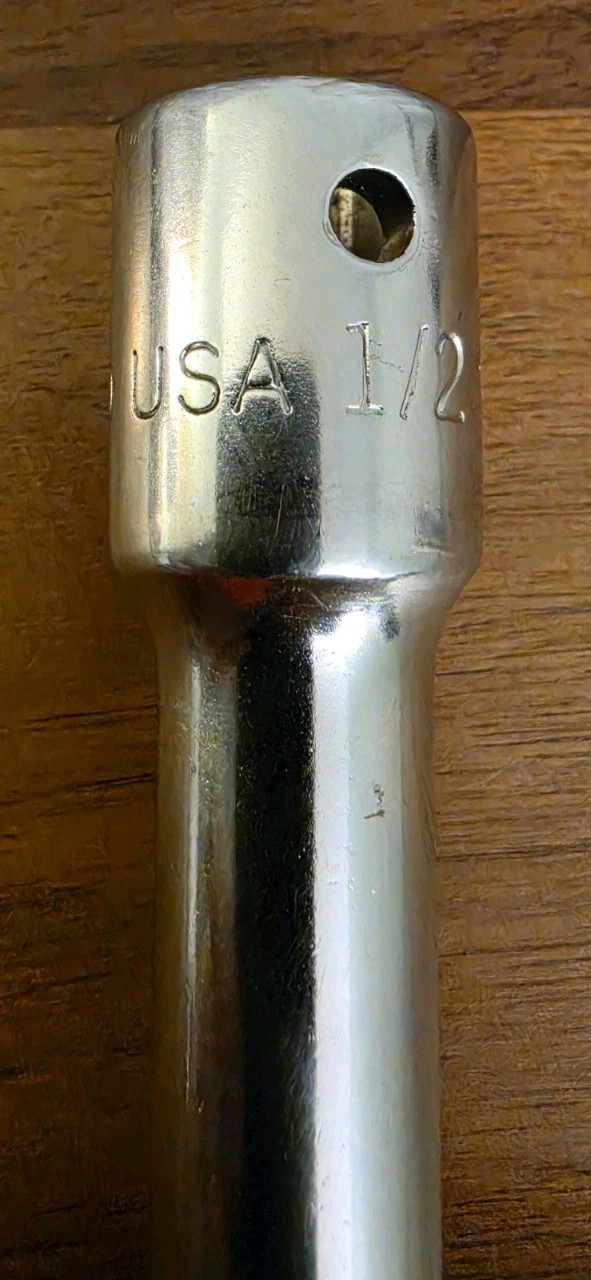 Vintage Easco 731210 1/2″ Drive 10″ Socket Extension Bar USA Mechanics Tool