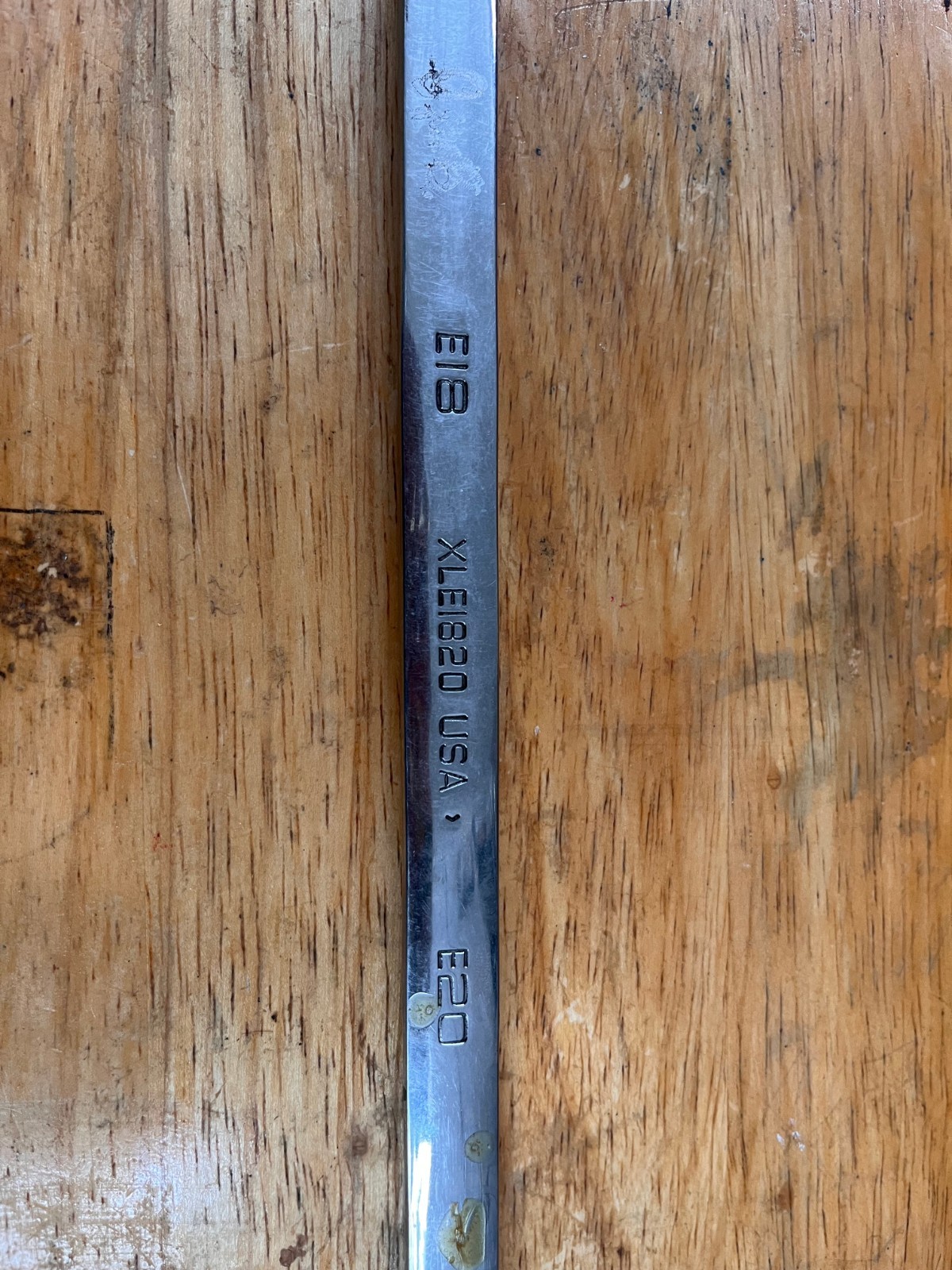 Pre Owned Snap-On Inverted Torx Long Double Box Wrench E18 XLE1820 E20 10°