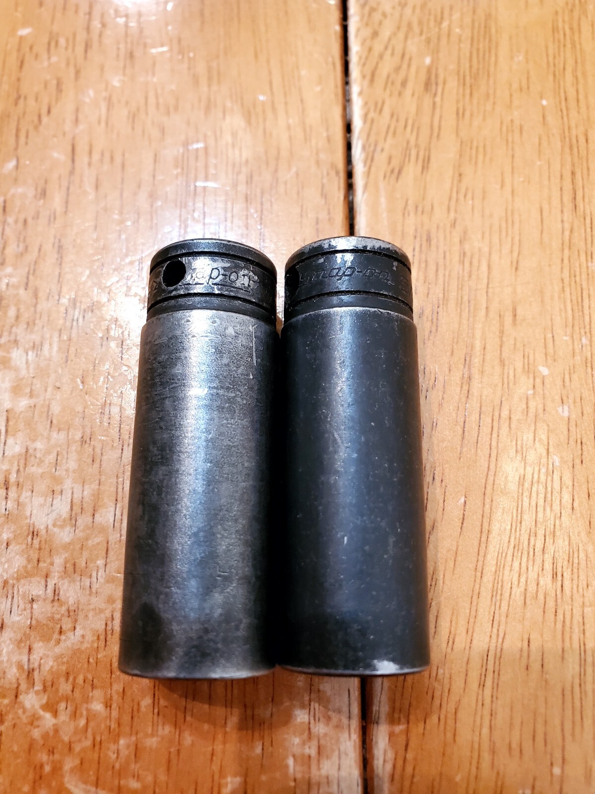 Snap On 3/8″ Drive 5/8″ 6&12PT Deep Industrial Finish Non Impact Sockets Worn