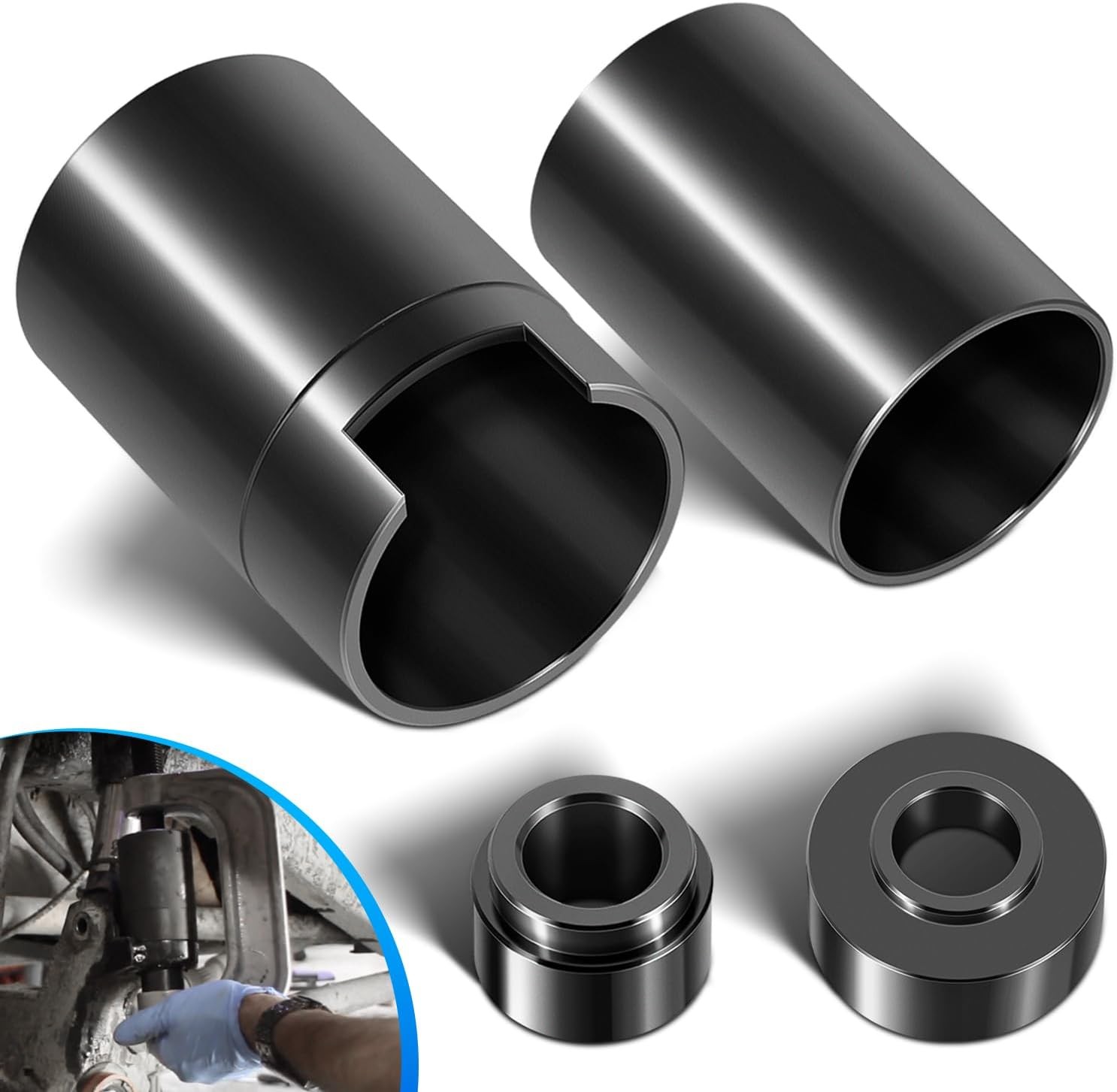 4PCS 7894 Ball Joint Service Adapter Drive 4-wheel Kit For Jeep & Dodge Vehicles