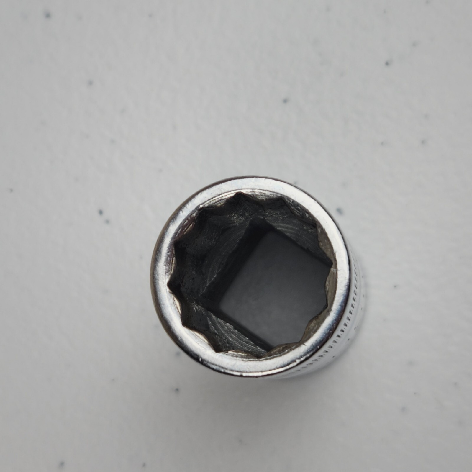 Vintage Craftsman USA 15mm 12 Point 1/2″ Drive Shallow Socket 44236 -VV- Series