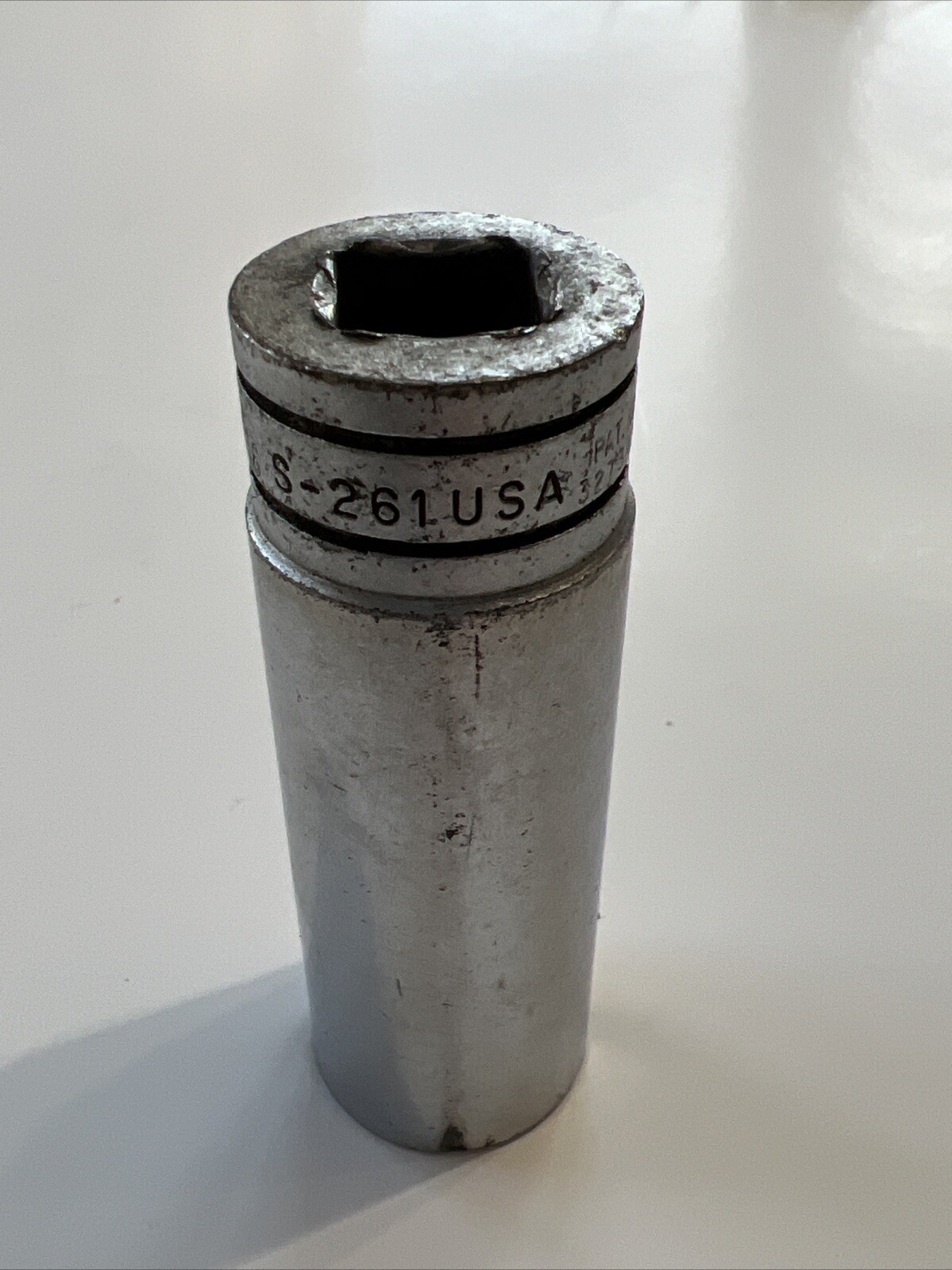 Vintage Snap-on USA 13/16″ 12 Point Deep Chrome Socket 1/2” Drive S261