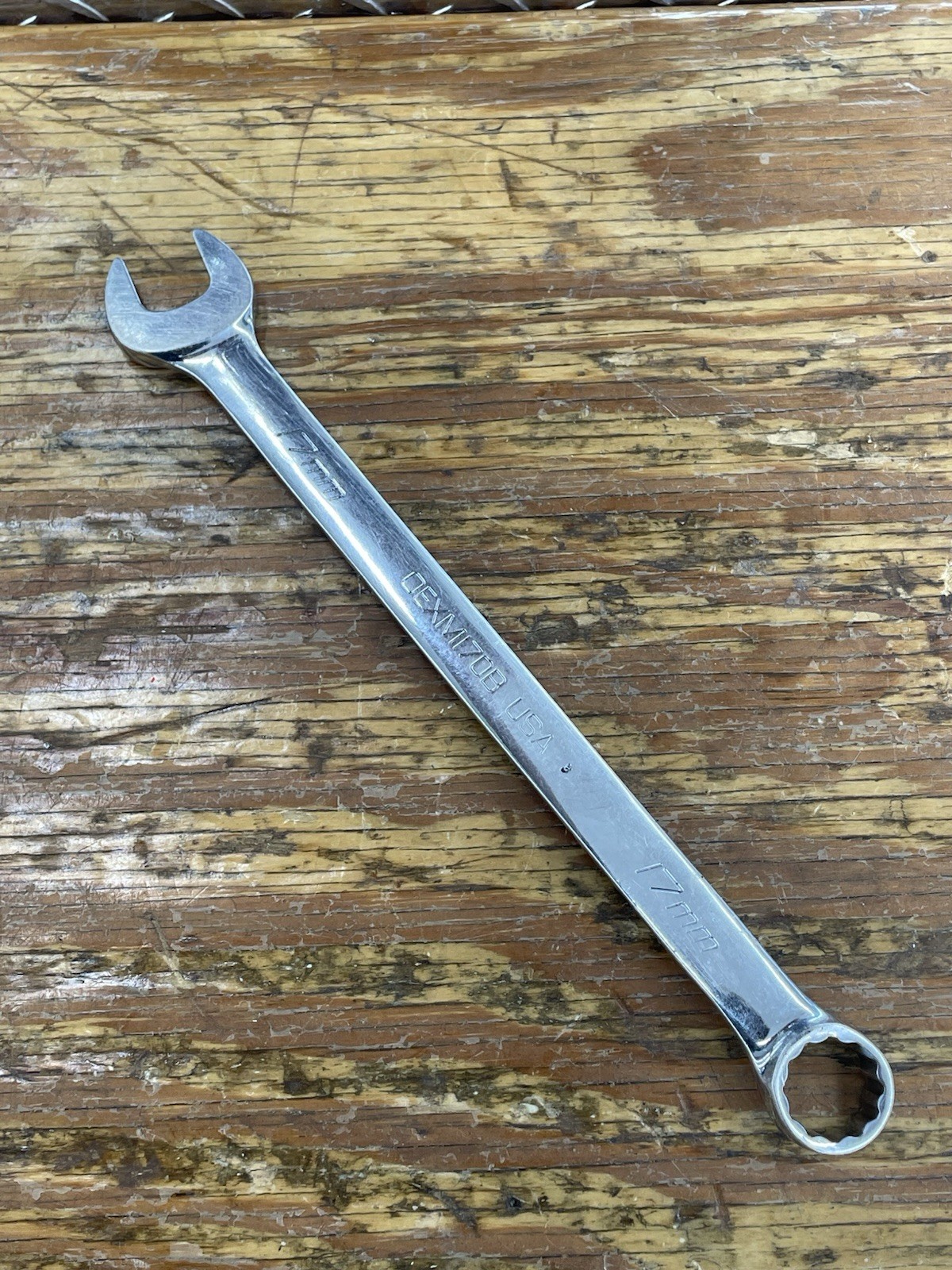 Snap On Tools 17mm OEXM170B 12pt Combination Wrench USA Made
