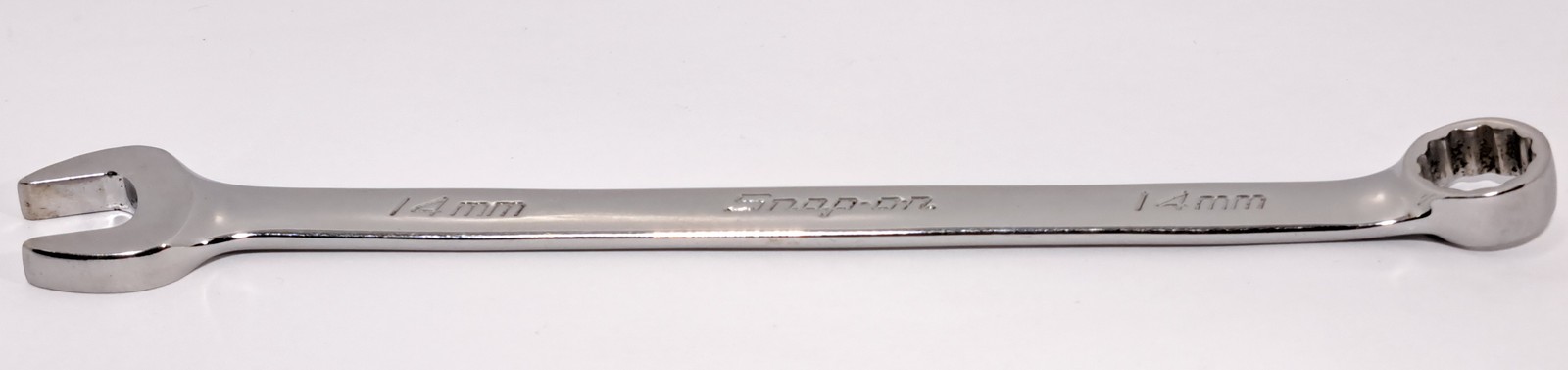 SNAP-ON Flank Drive 14mm 12pt Metric Combination Wrench OEXM140B Made in USA