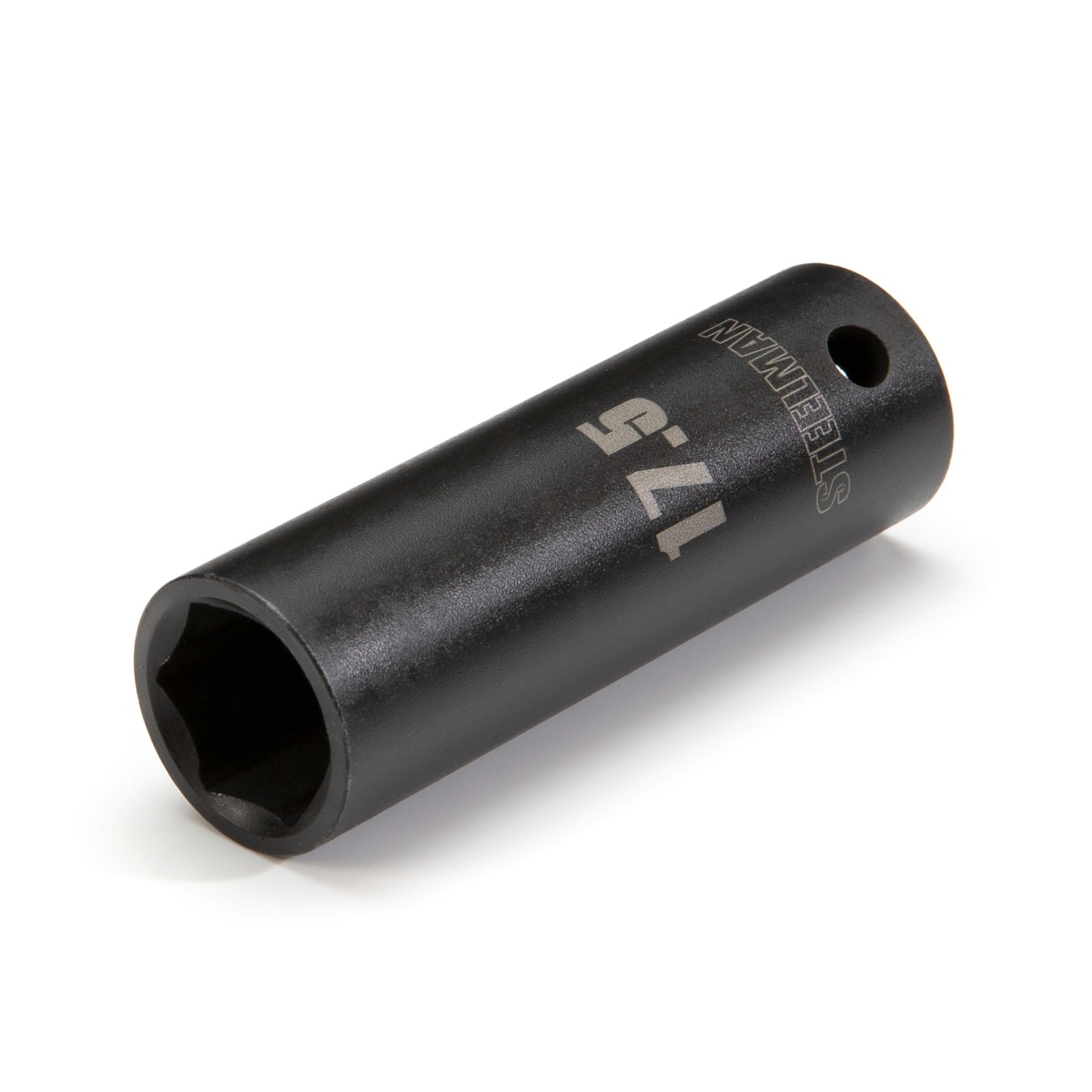 Steelman 17.5mm x 1/2-Inch Drive Thin Wall Deep Impact 6-Point Socket 61020