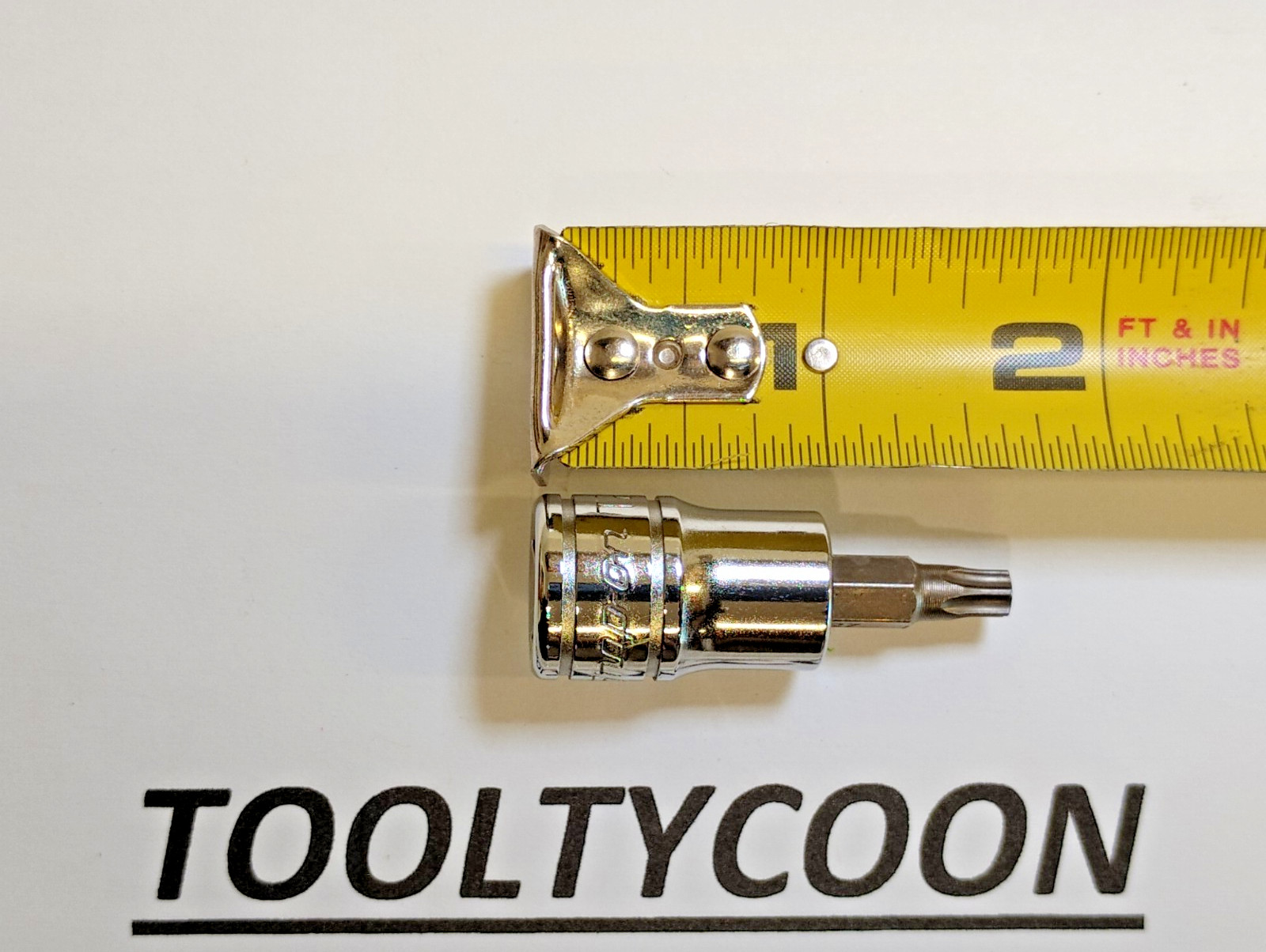 Snap-on Tools USA NEW 3/8″ Drive T27 Standard Torx Bit Chrome Socket FTX27E