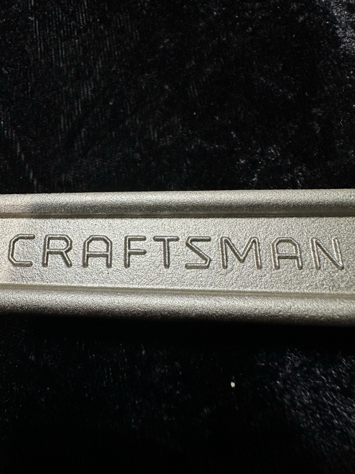 NOS 🔥 Craftsman USA 10″ 250mm Adjustable Wrench Satin 44604 MINT With Tag