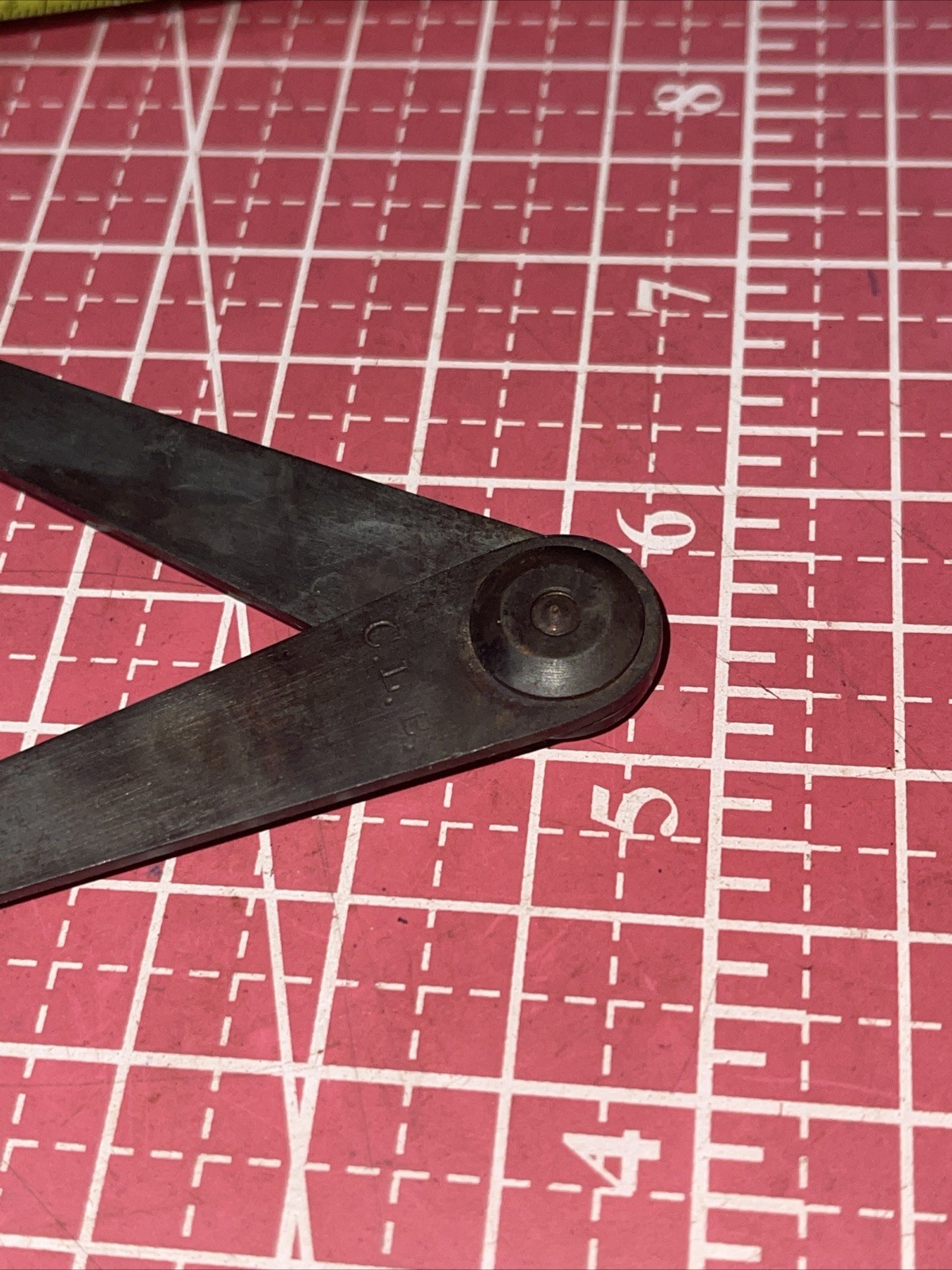 Brown & Sharpe USA No 835 Firm Joint Hermaphrodite Caliper Vintage Early Model