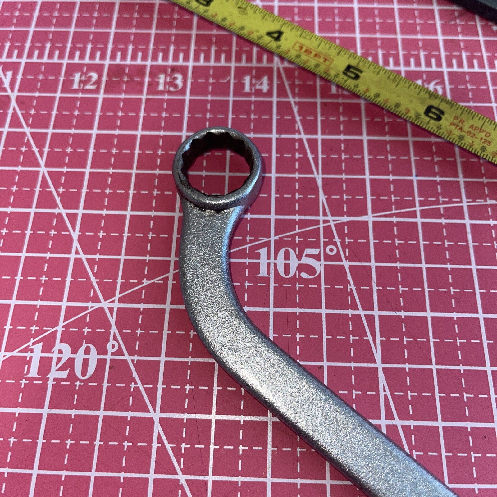Proto USA 1730 Professional 5/8 X 9/16 In SAE Banana Obstruction Wrench 12 Point