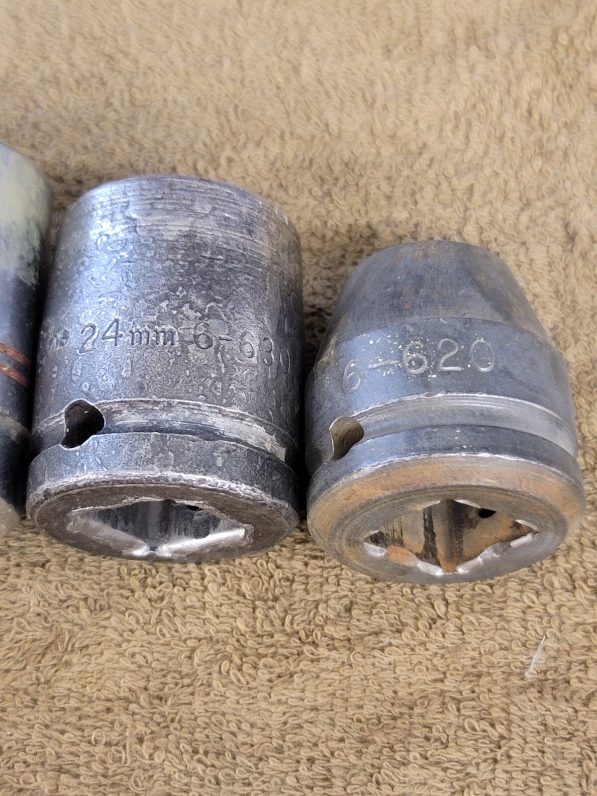 4 Williams Sockets H-1248 3/4″ Drive Sae 1-1/2 1-1/4 15/16 5/8 Set USA