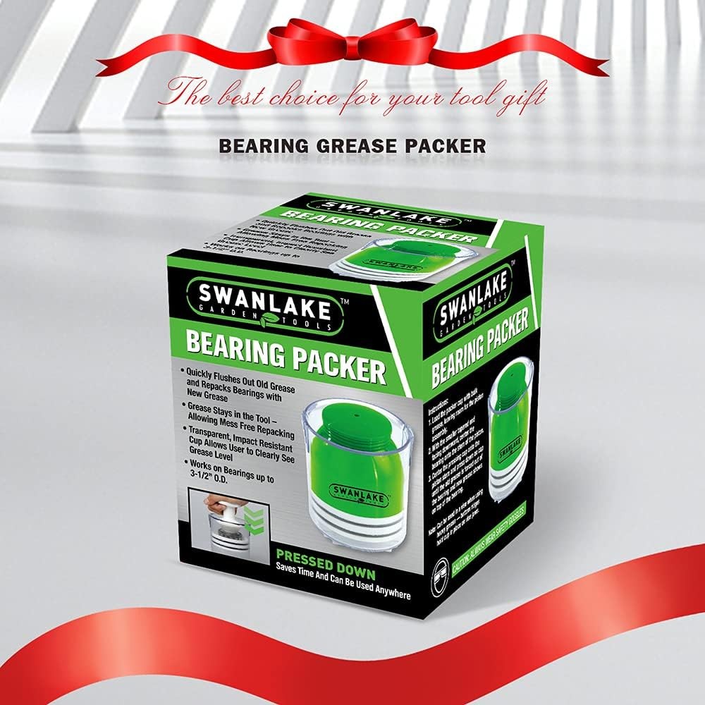 Premium Bearing Packer Kit Portable Handy Wheel Tool Effortlessly Flushes Old