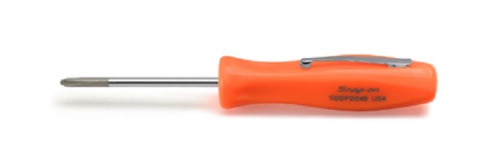 NEW Snap On Pocket Screwdrivers, SET, Orange, Mini Phillips & Flat Blade ~ NEW!