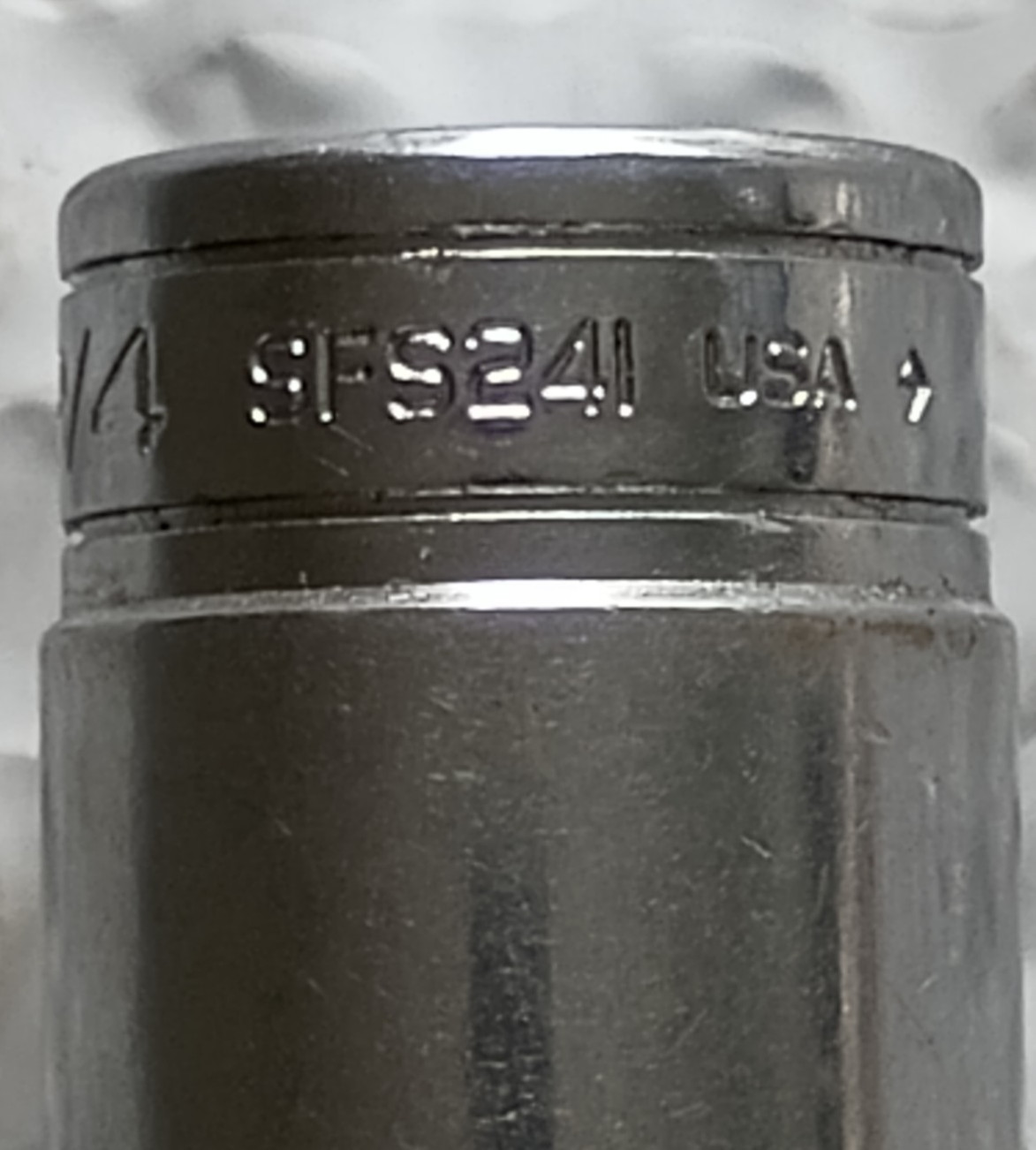 SNAP ON SFS241, 3/8″ DRIVE, 3/4″ SOCKET, 2.5″ DEEP/HIGH, 6 POINT.