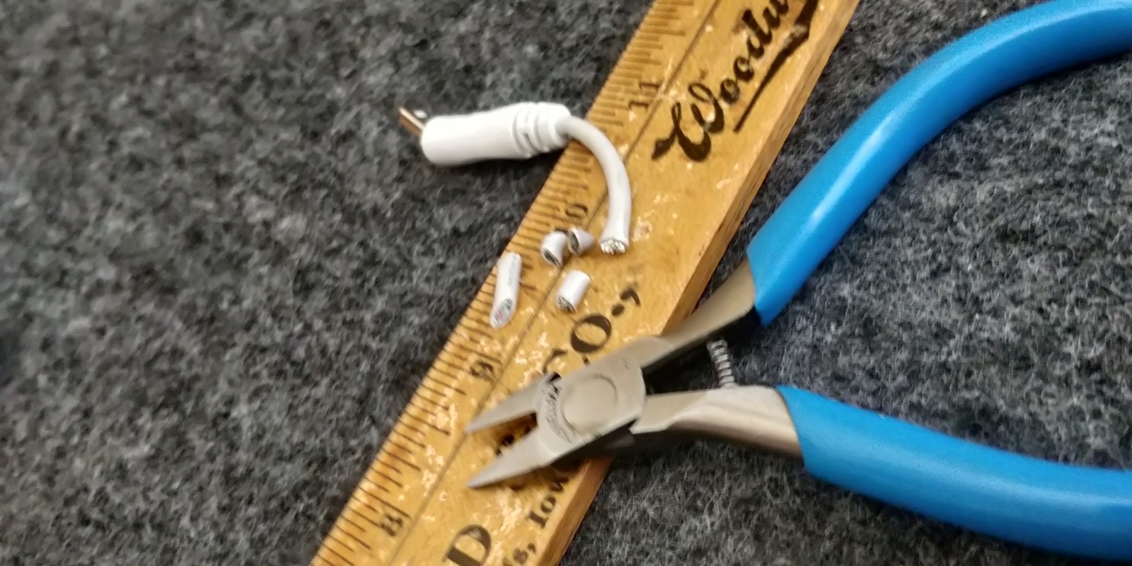 Channellock 40S 4-1/4 Inch MINI Diagonal Flush Cutting Plier Spring Act USA