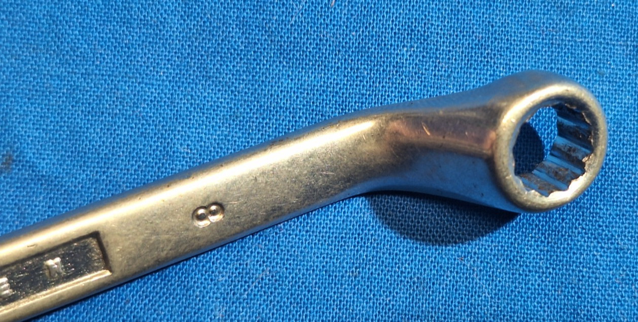 Facom 55 OGV 8mm-9mm deep offset box wrench France