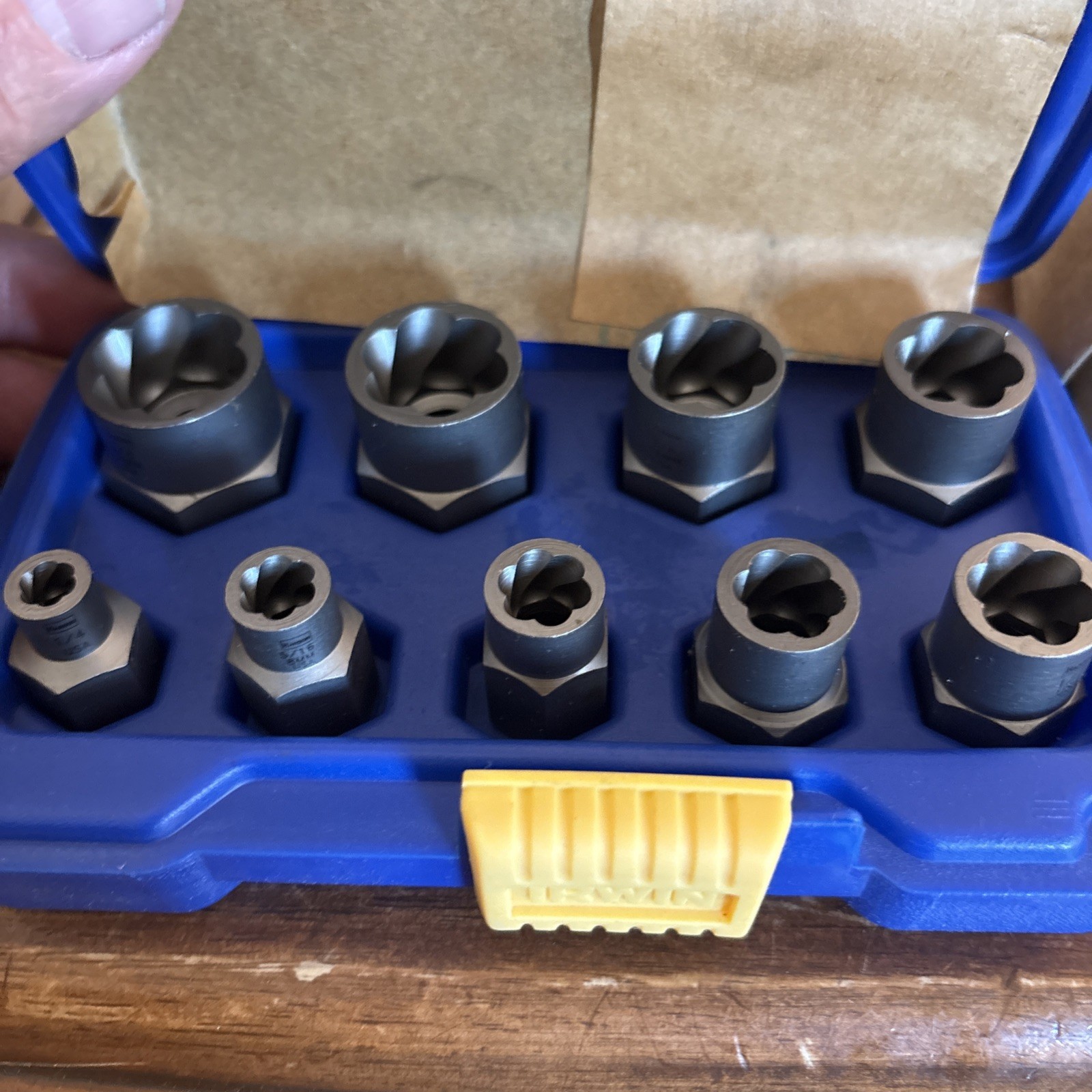 Irwin Hanson bolt or screw extractor set