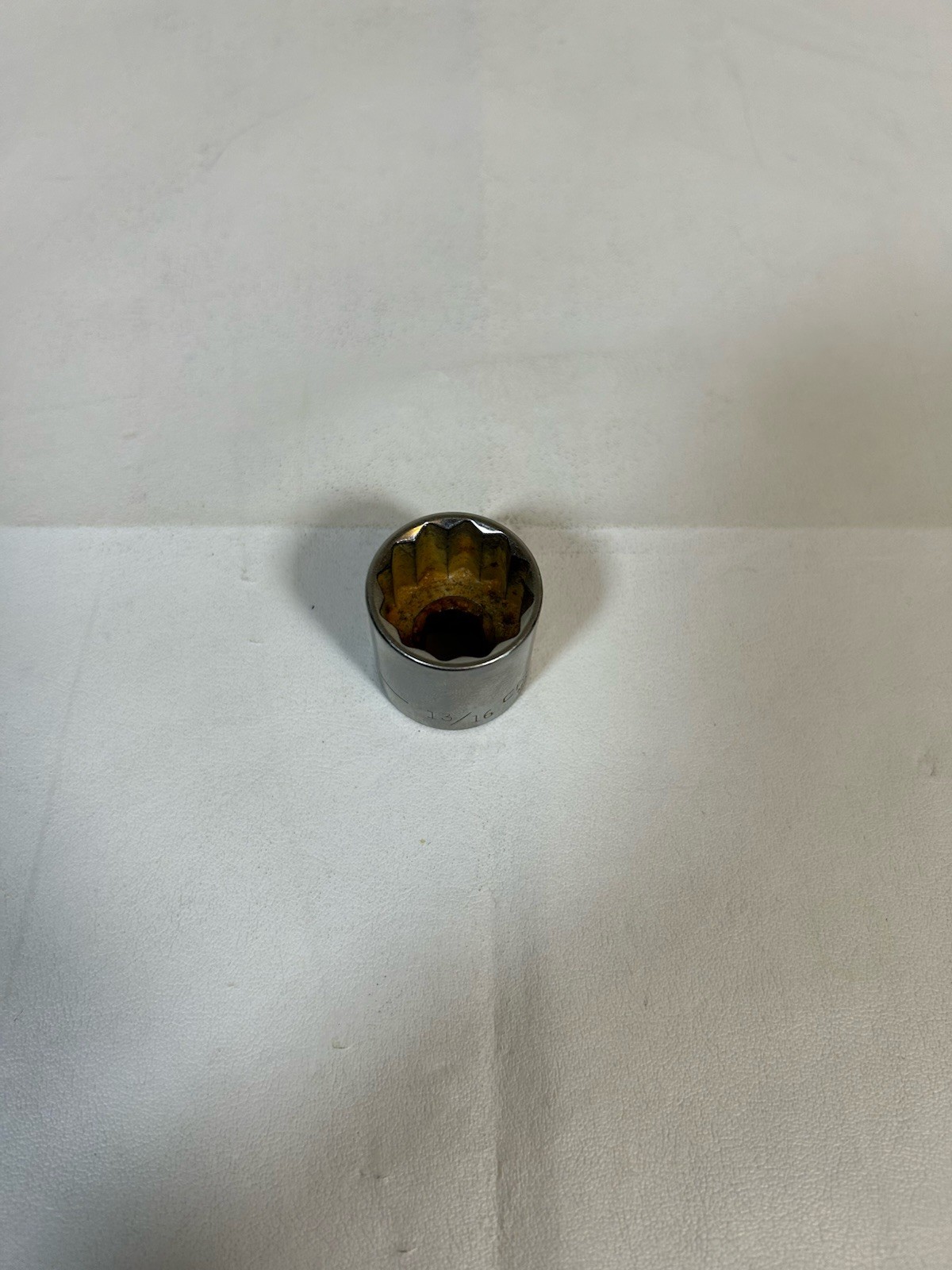Craftsman -G- 44338 3/8 Inch Drive 12 Point SAE 13/16″ Inch Shallow Socket USA