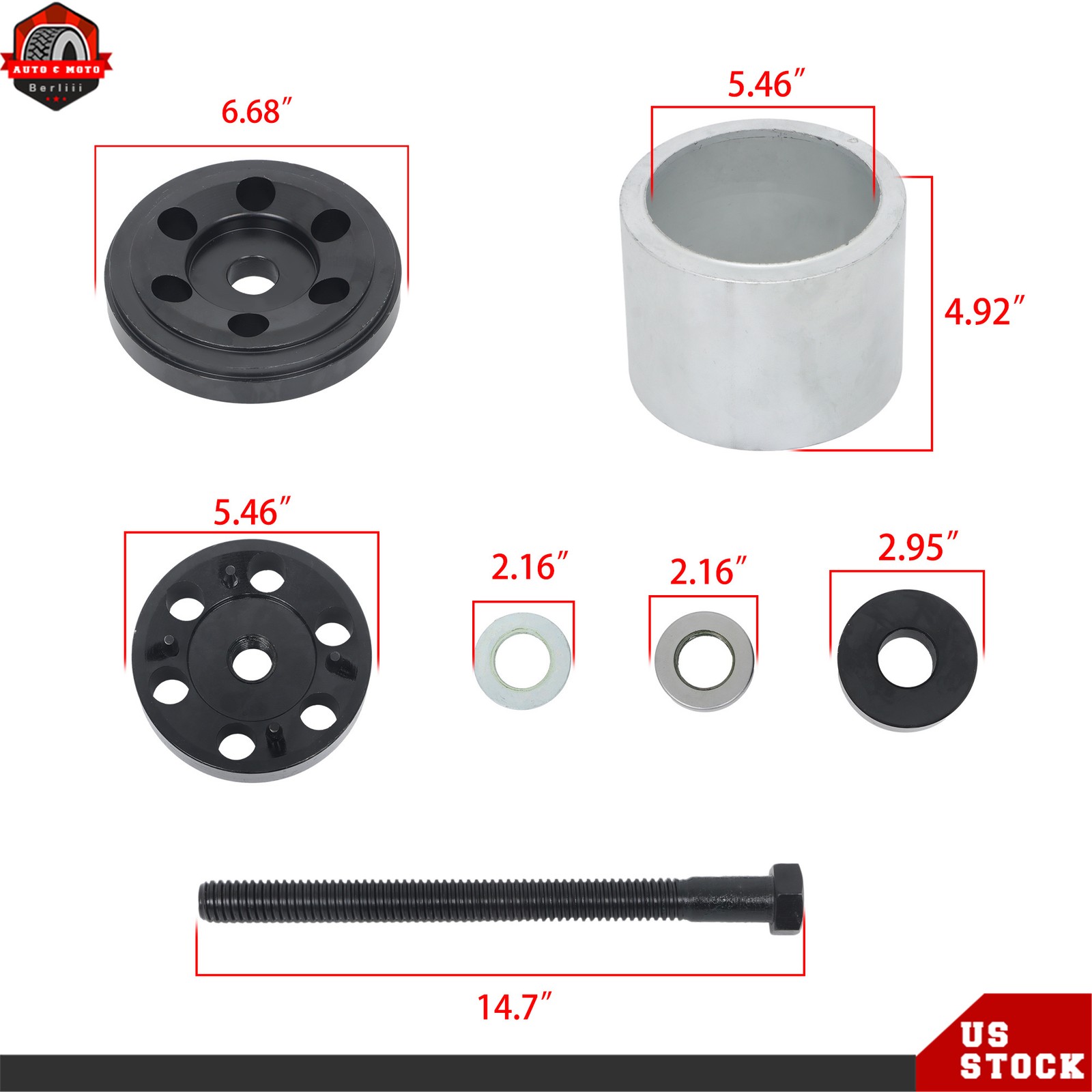 Narrow Bushing Installation Tool S24736 Liner Installation Tool