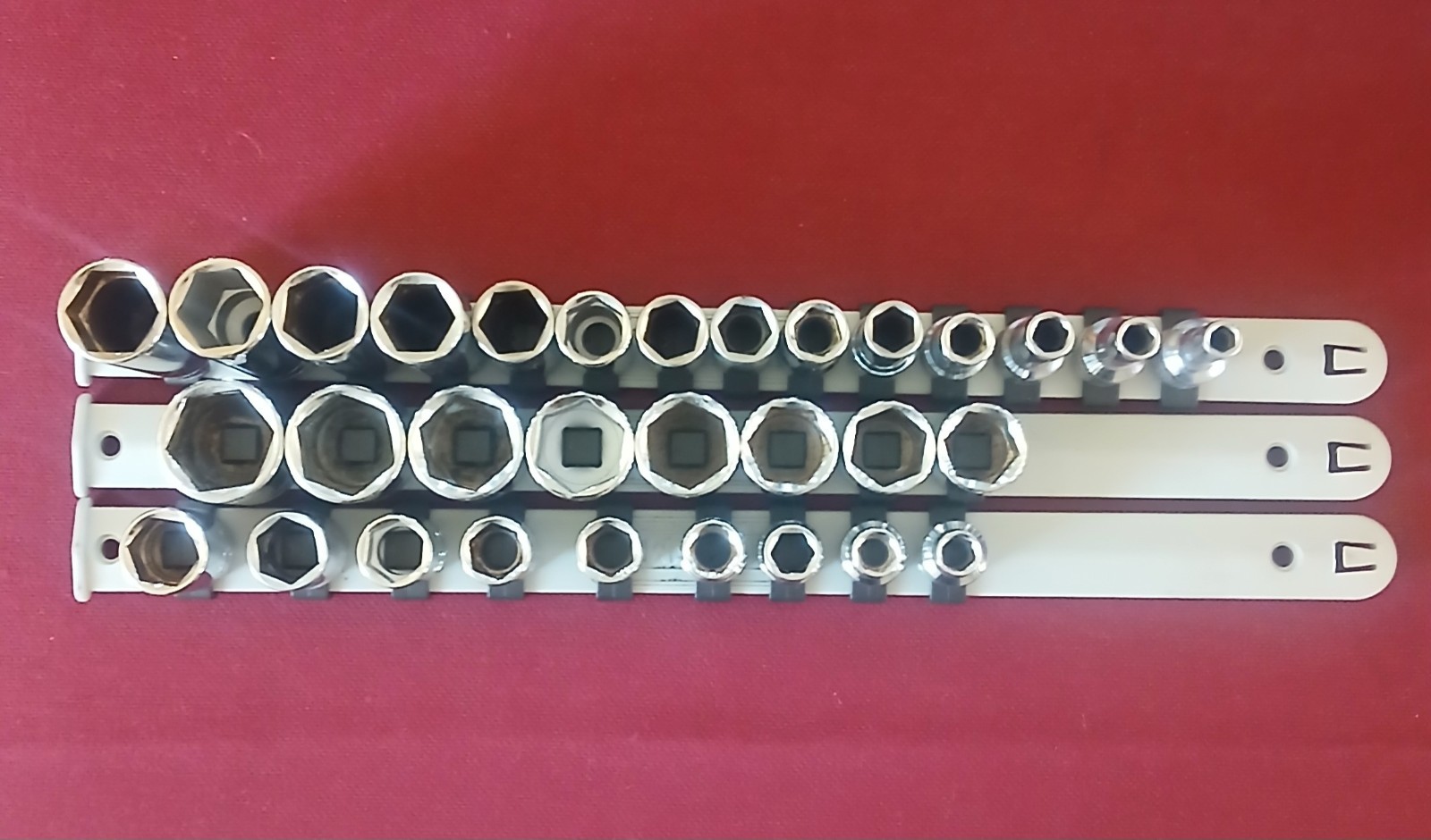 SK Tools USA 31pc 3/8″ Drive 6 pt Metric Sockets 8mm-24mm Shallow 6mm-19mm Deep