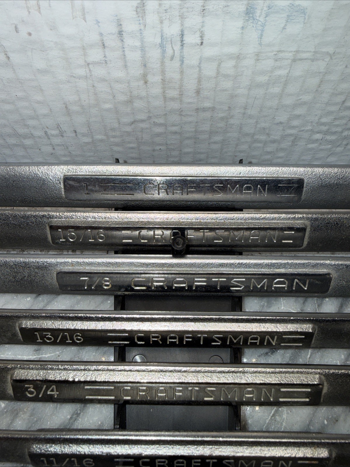Craftsman , 14 pieces combination wrenches SAE 12 point, Made in the USA