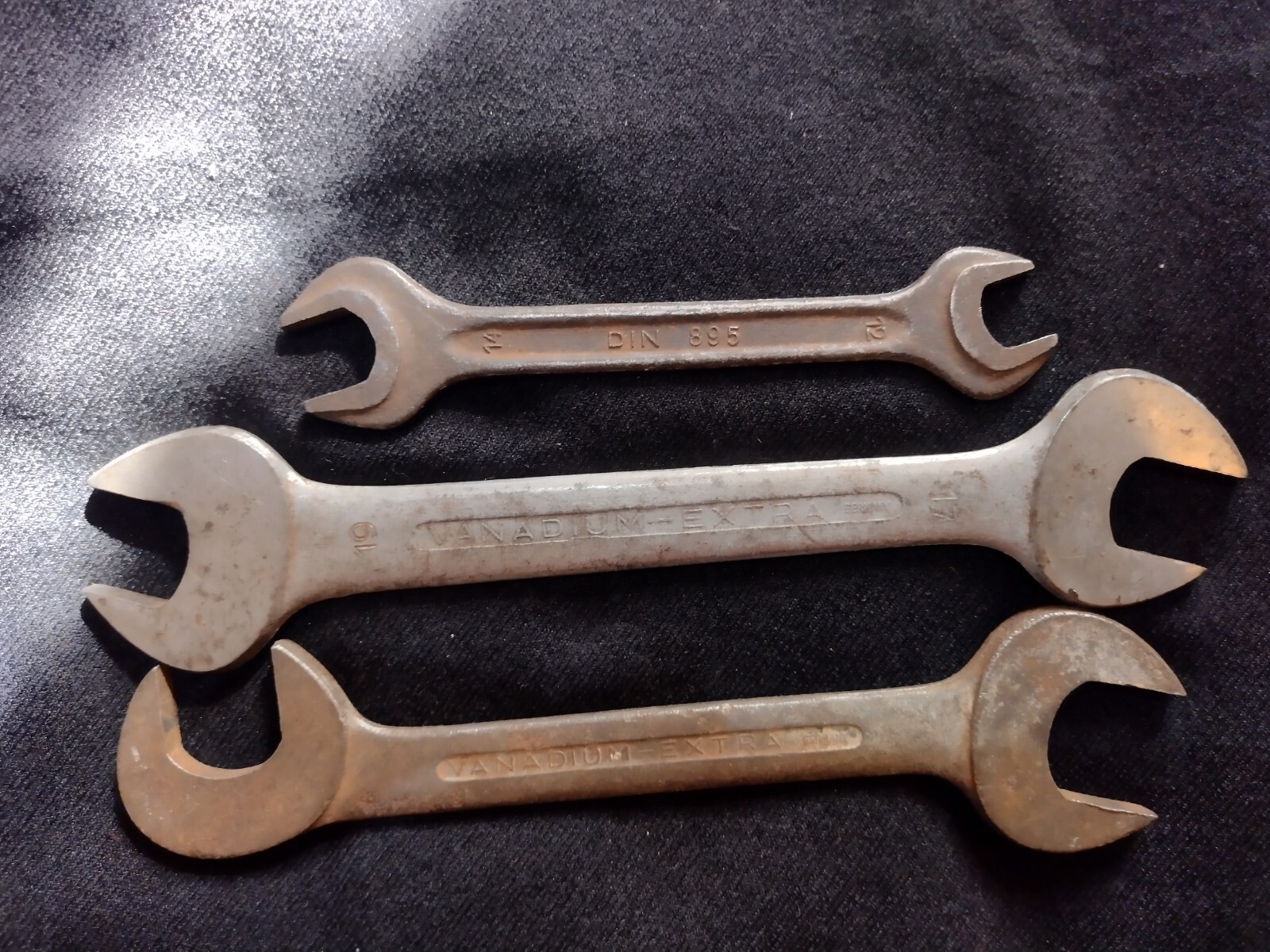 BELZER AUTOMOBILE SPANNERS: SIZE; 22×22 & 19×17 & 13X12 VINTAGE TOOL KIT