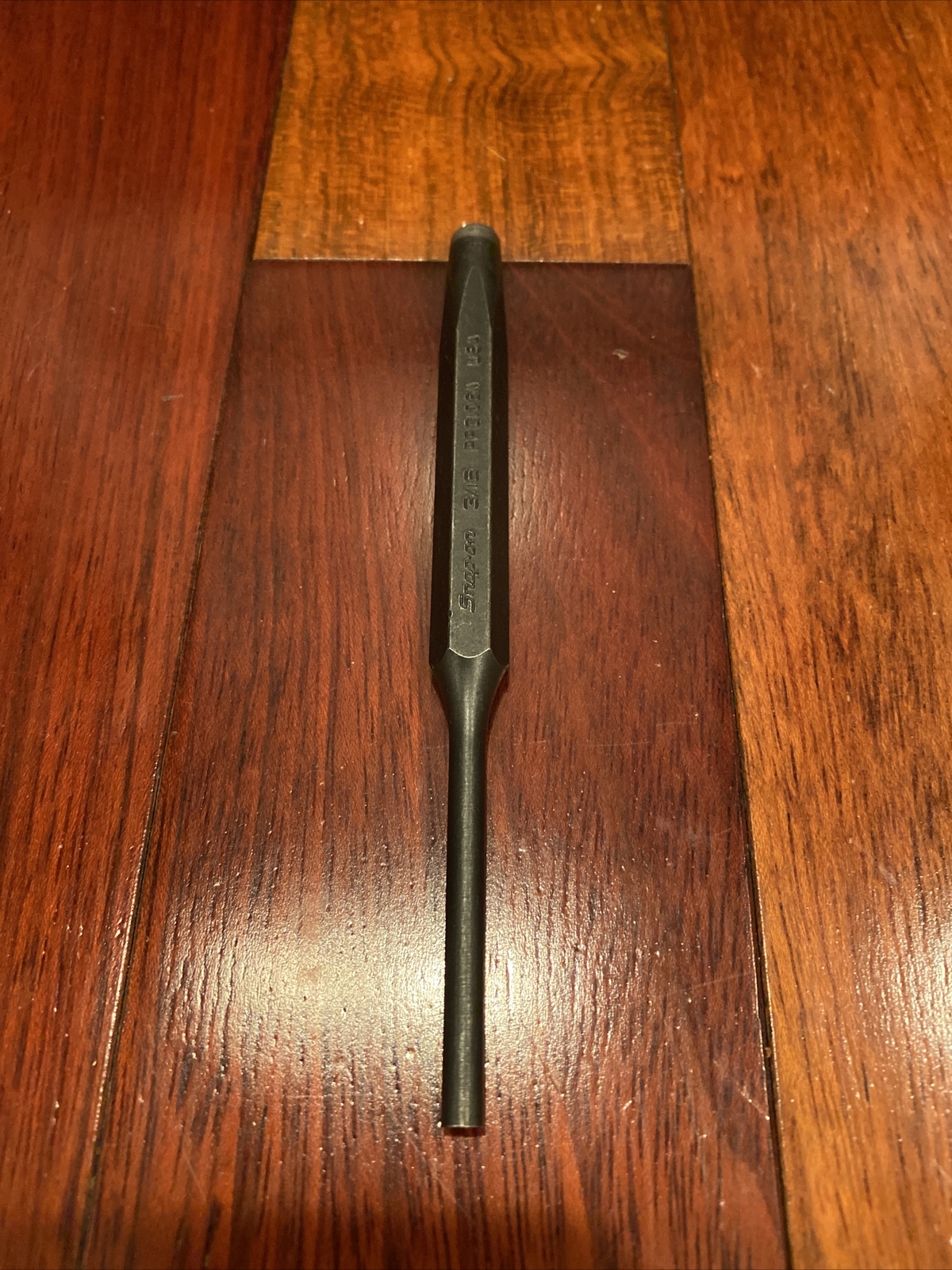 NEW! Snap-on Standard Length 5-1/4″ Long 3/16″ Point Pin Punch PPC106A