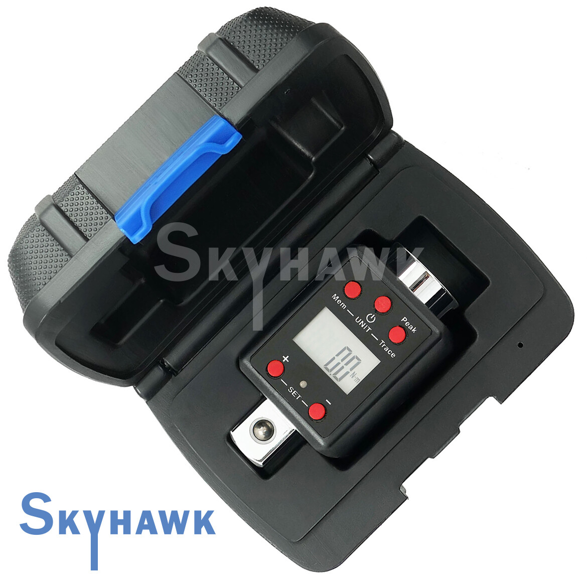 3/4″ Dr. Digital Torque Wrench Adaptor Micro Meter Unit LED 738 f/lb Microtorque