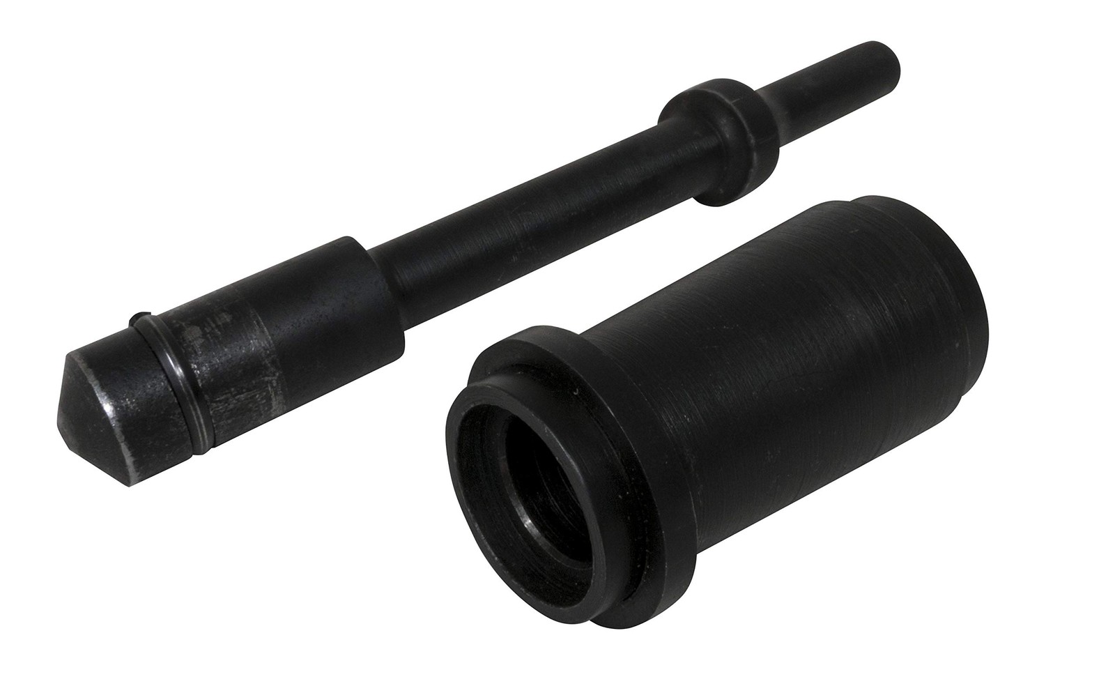 Lisle 29450 Short Pneumatic Anchor Pin Bushing Tool 1.375 inches, Black