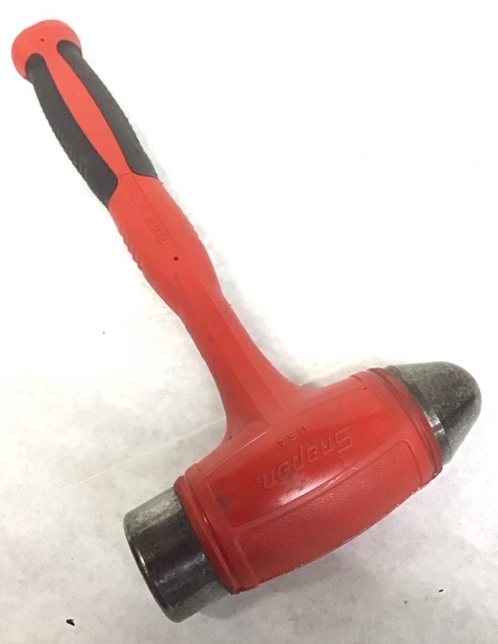 Snap-On Tools HBBD32 Red Ball Peen Dead Blow Hammer 32 Ounce. USA