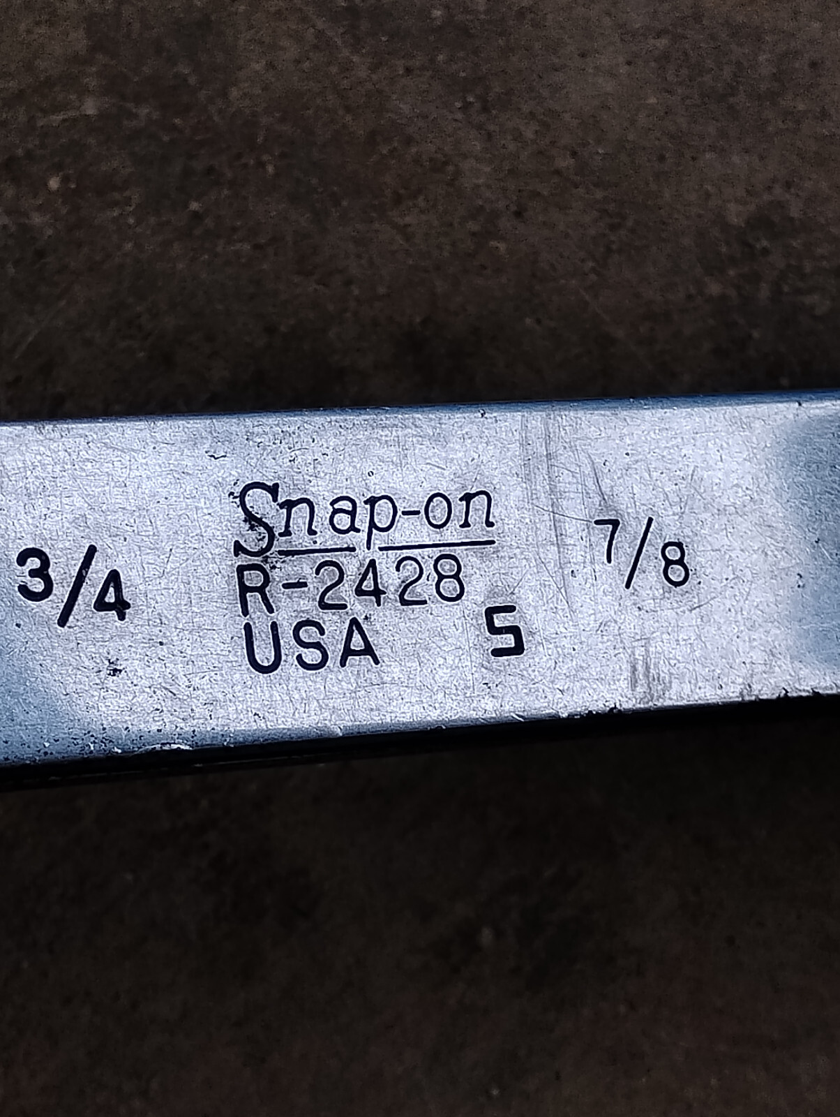 Snap-On Tools R2428 12 Point 3/4″ – 7/8″ Double Box End Ratcheting Wrench