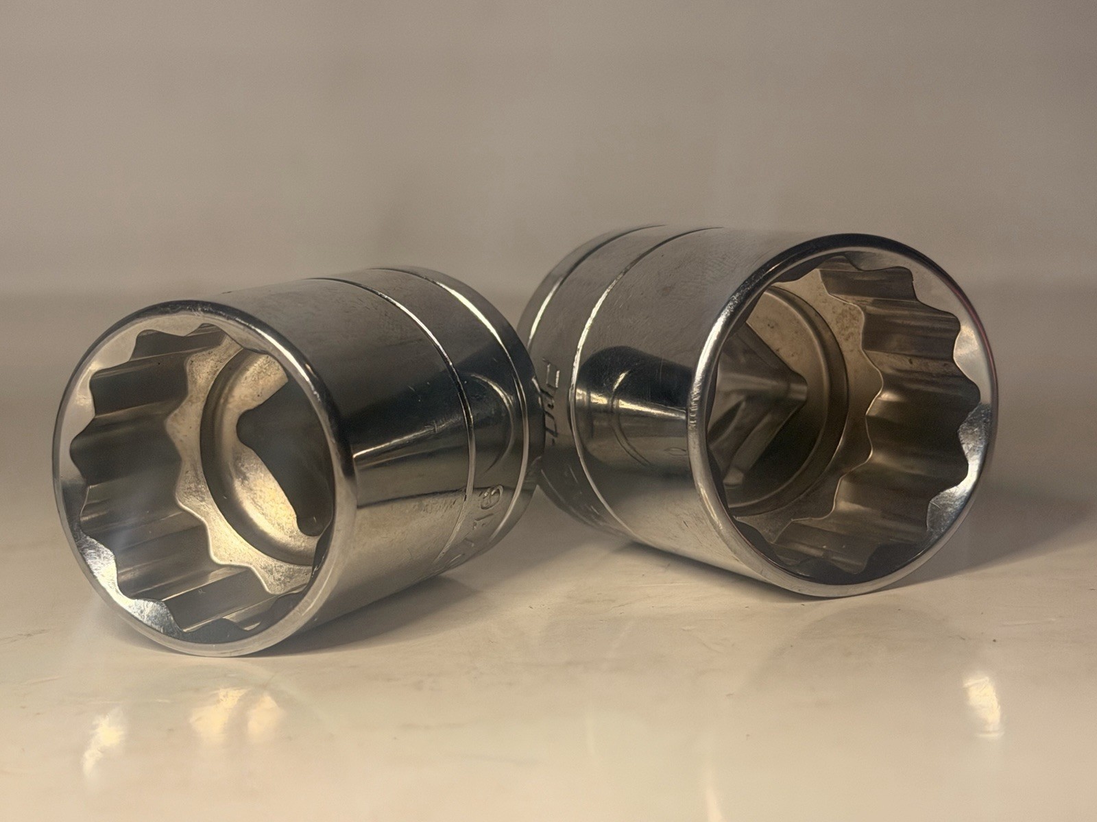 Pro Grade 1/2” Drive socket 12 Point 1” And 15/16”